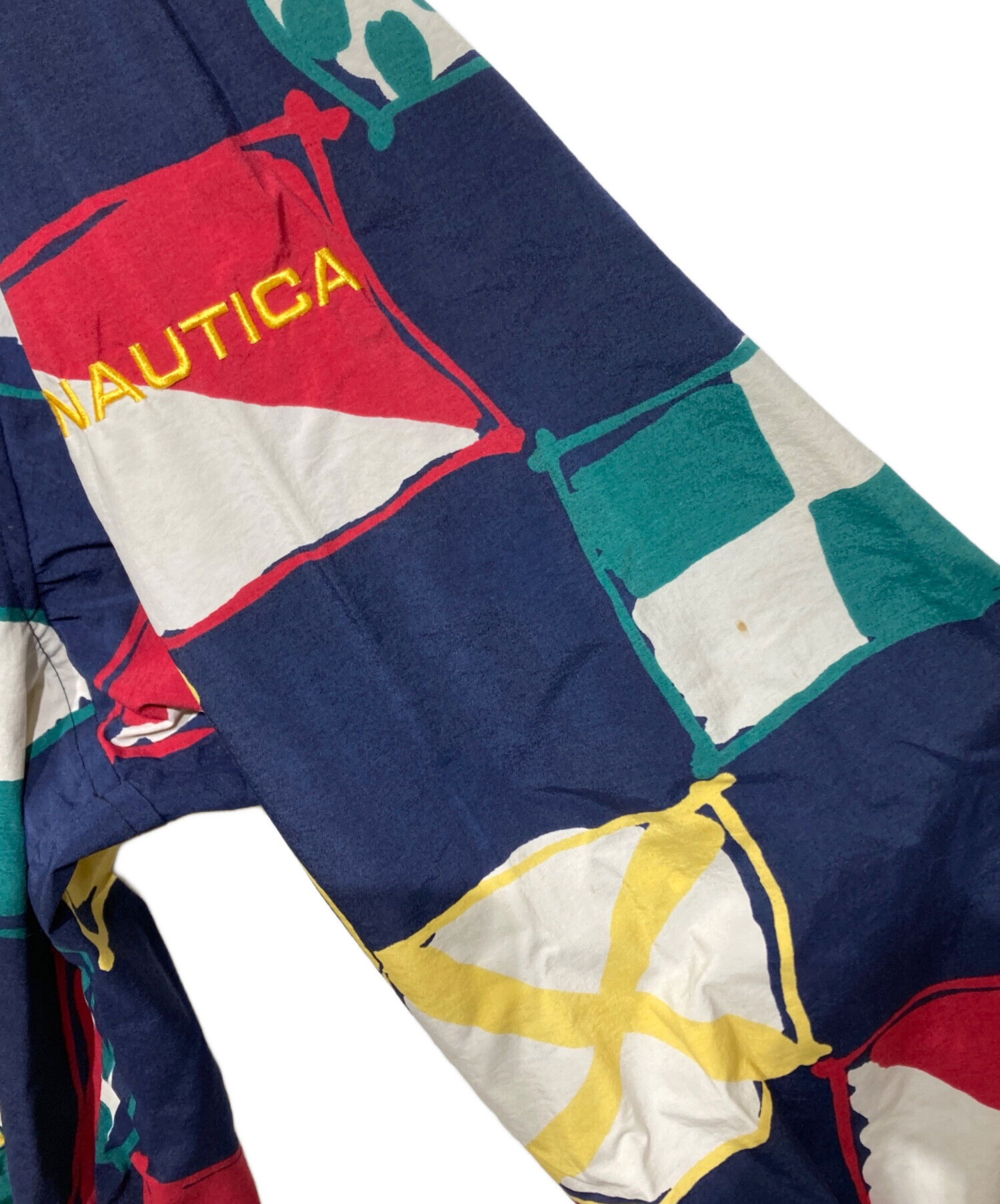 中古・古着通販】NAUTICA (ノーティカ) 90s 総柄アノラックパーカー