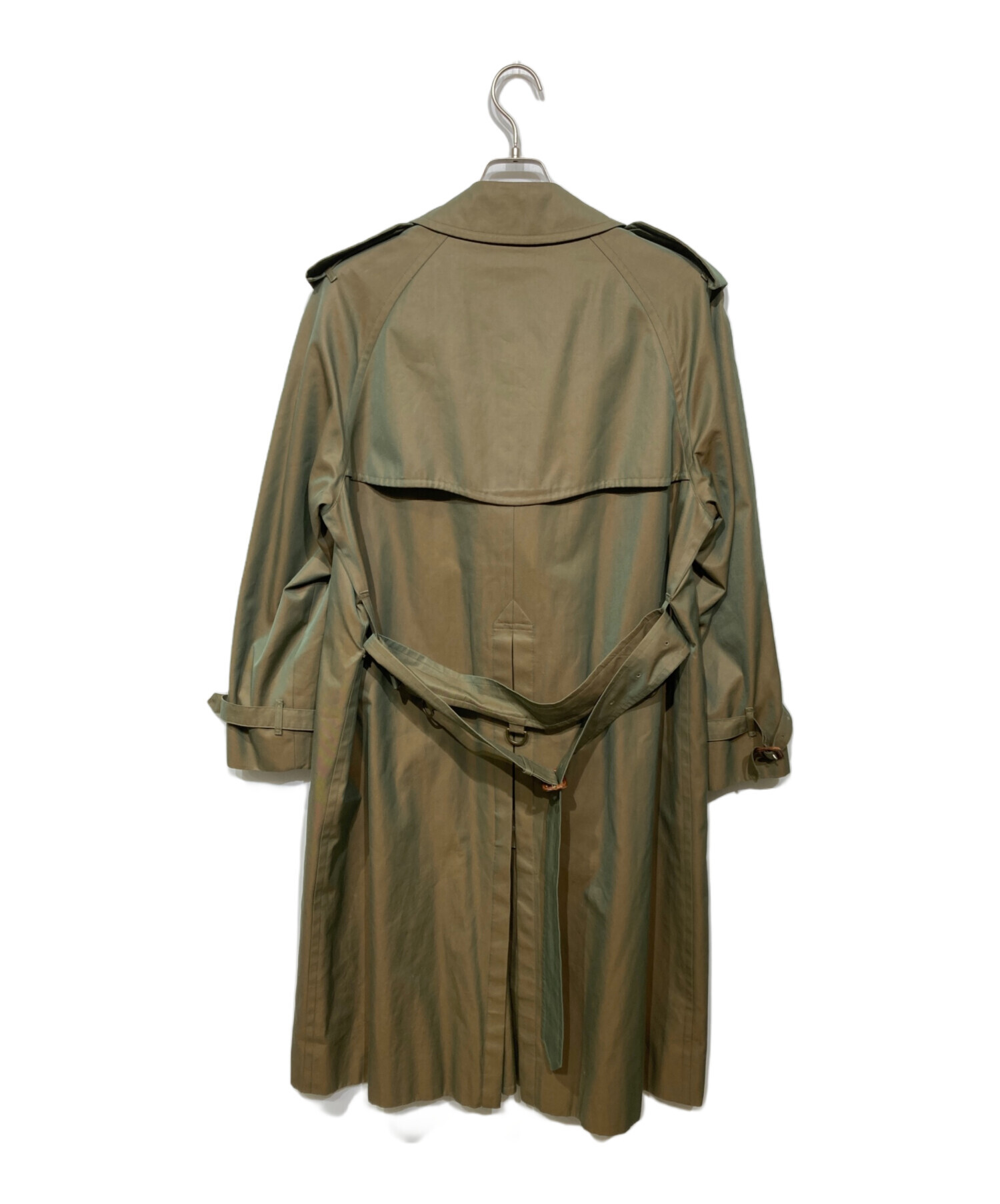 【お値下げ】送料込 Burberry トレンチコート オリーブ 中古・古着通販】Burberry's (バーバリー) トレンチコート オリーブ