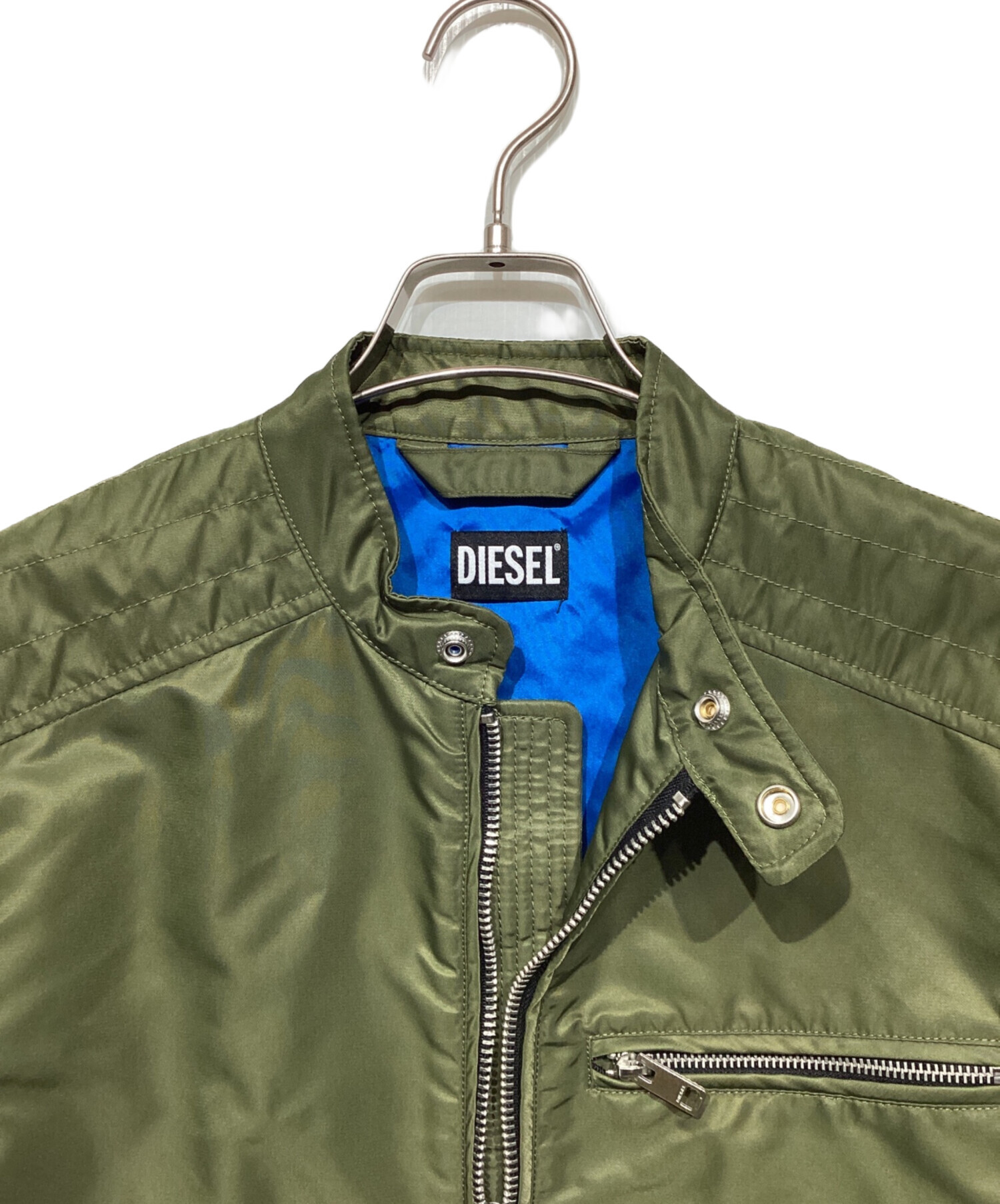 中古・古着通販】DIESEL (ディーゼル) J-GLORY JACKET グリーン サイズ