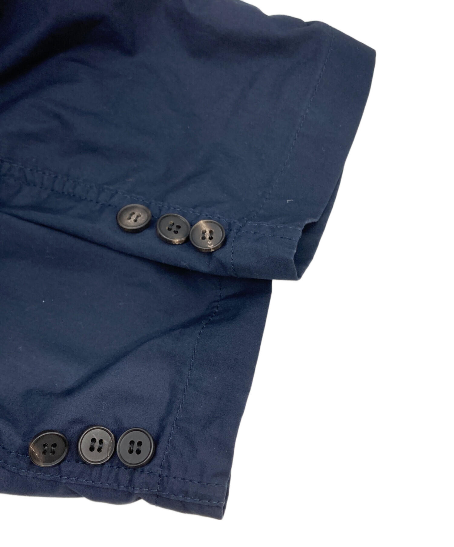 COMME des GARÇONS ネイビー テーラードジャケット M 日本製 中古・古着通販】COMME des GARCONS HOMME (コムデギャルソン オム