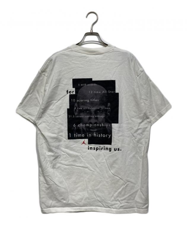 中古・古着通販】NIKE (ナイキ) thanks mikeプリントTシャツ ホワイト 