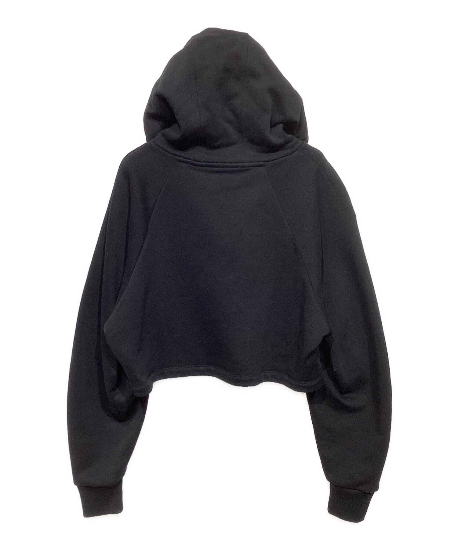 中古・古着通販】LOEWE (ロエベ) CROPPED HOODIE ブラック サイズ:M 