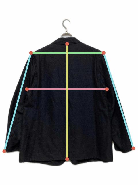 中古・古着通販】COMOLI (コモリ) ウールシルクジャケット グレー