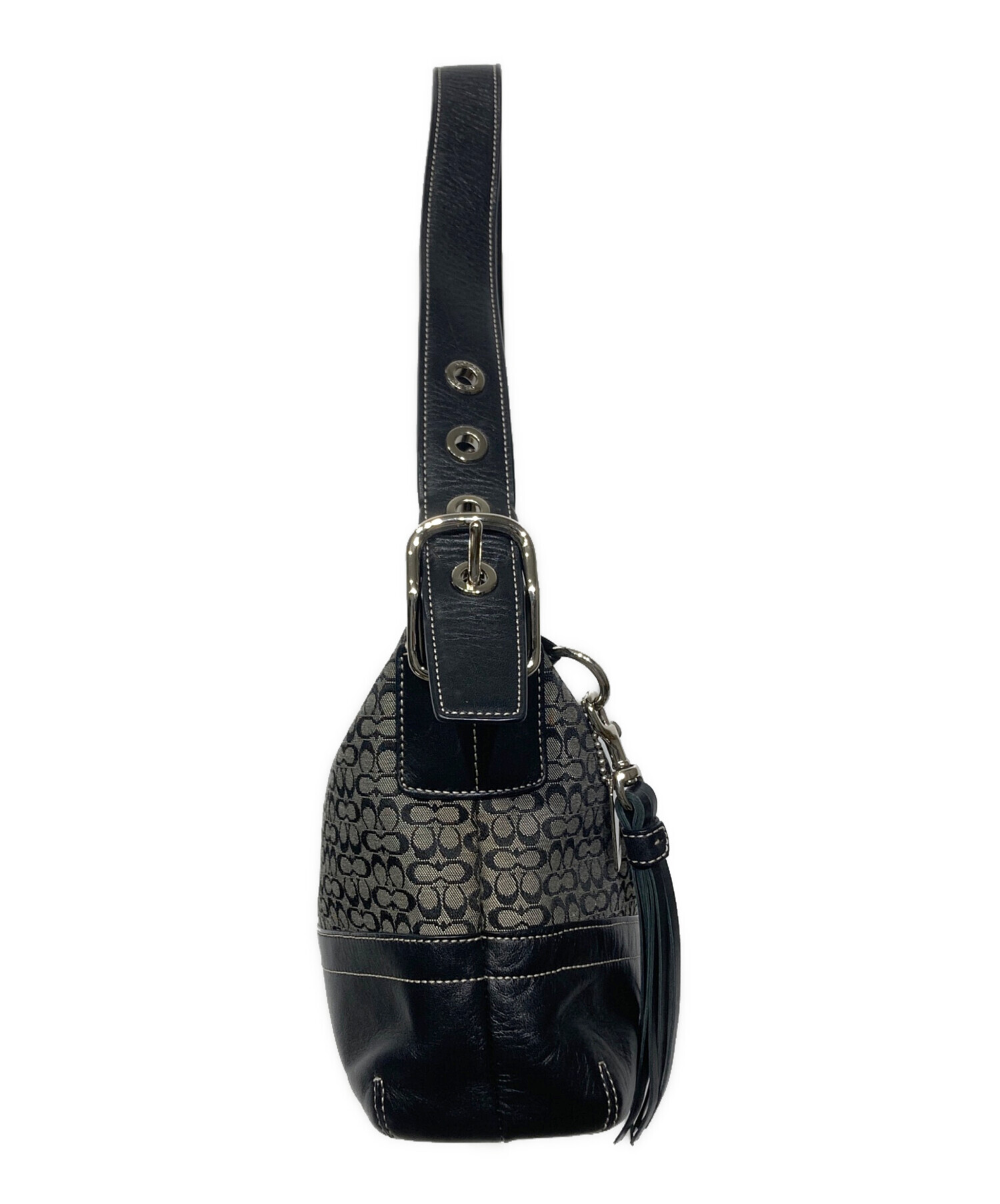 中古・古着通販】COACH (コーチ) F10418 シグネチャー ワンショルダー