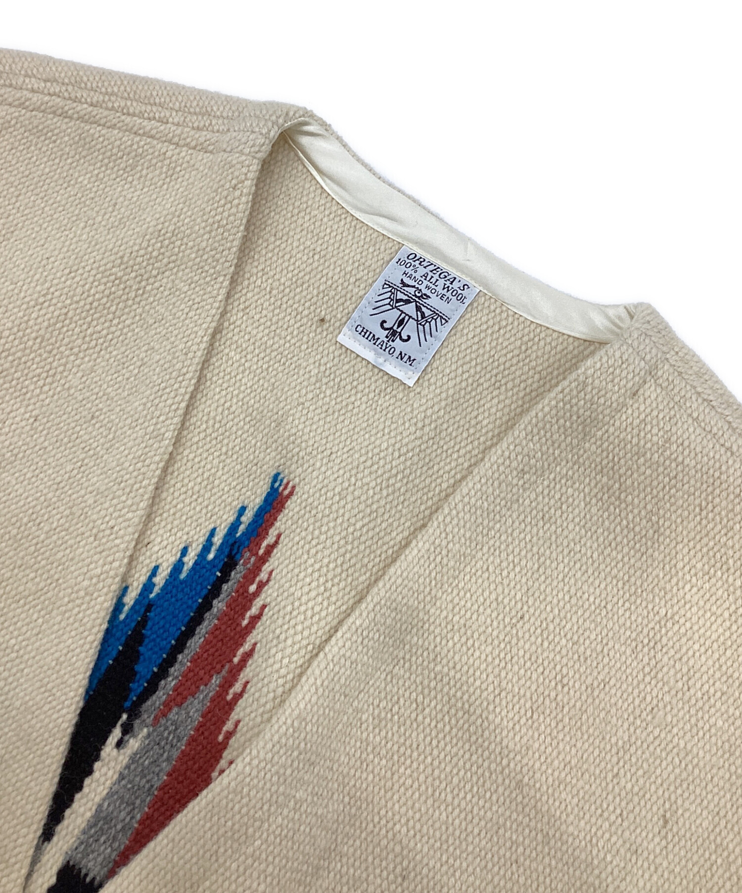 中古・古着通販】ORTEGA's (オルテガ) チマヨベスト ベージュ サイズ