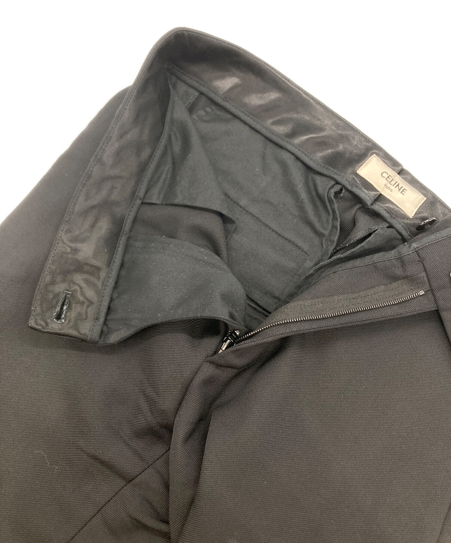 中古・古着通販】CELINE (セリーヌ) スラックス ブラック サイズ:44