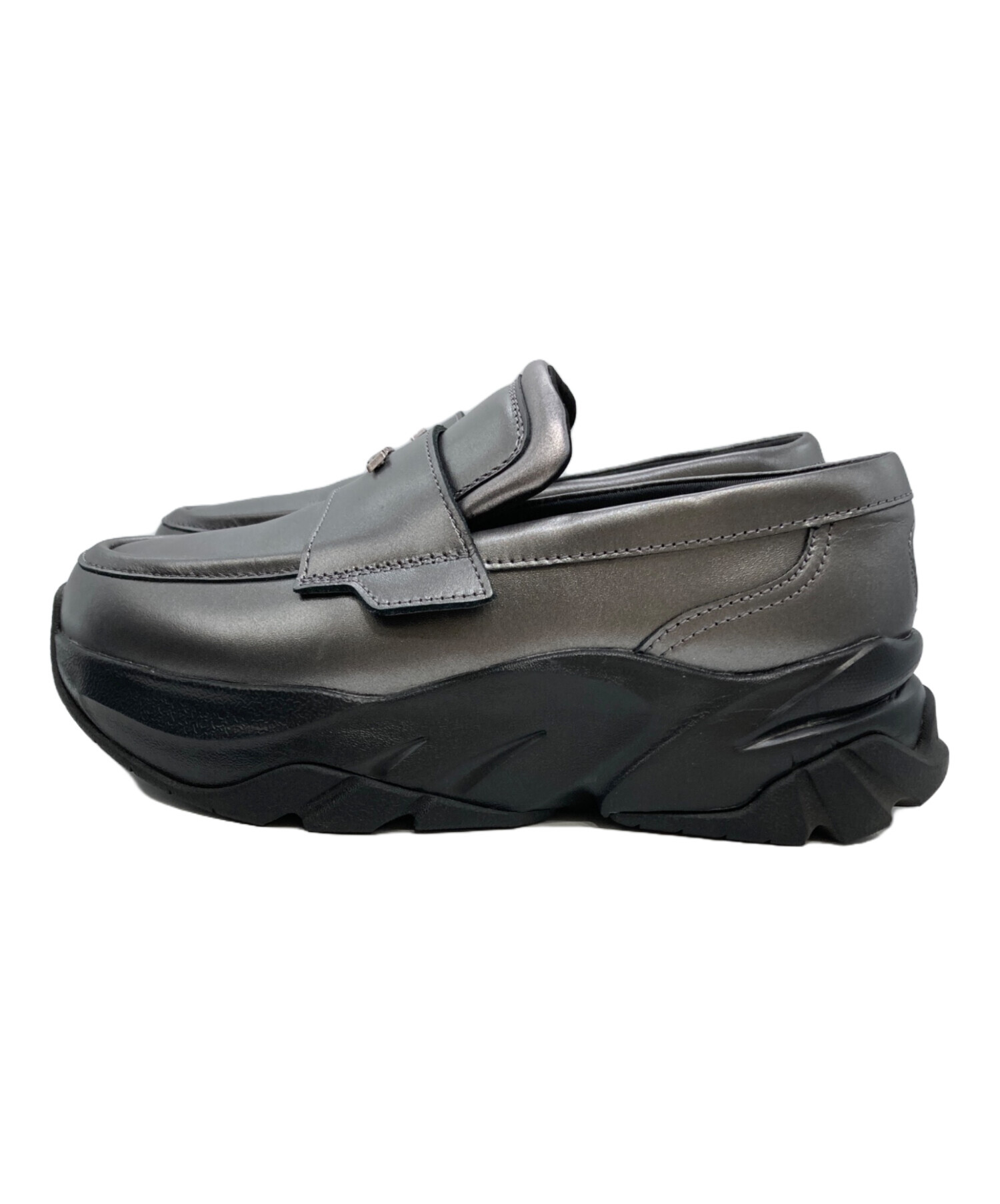 中古・古着通販】PUMA (プーマ) W LOAFYR METALIC グレー サイズ:22.5
