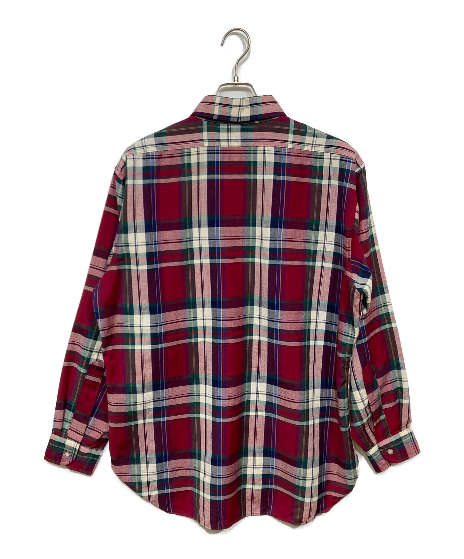 USA製 ペンドルトン　ウールチェックシャツ　Lサイズ　レッド　古着 中古・古着通販】PENDLETON (ペンドルトン) ウールチェックシャツ