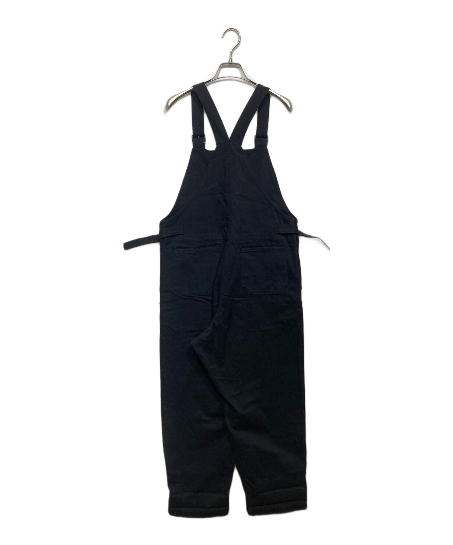 中古・古着通販】LIMI feu (リミフゥ) オーバーオール ブラック サイズ 
