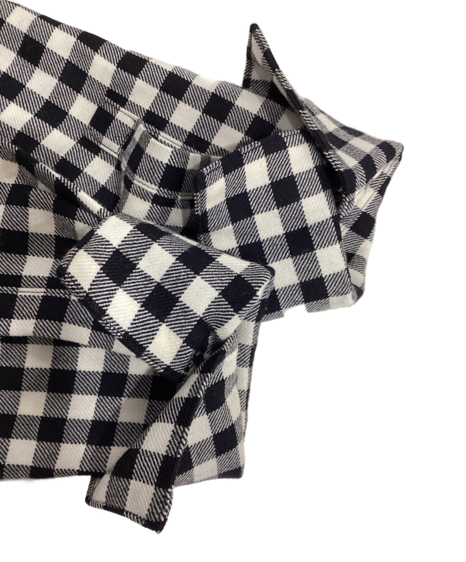 Y's PINK LABEL ワイズ 千鳥格子 ジャケット サイズ2 ワイズ ピンクY's