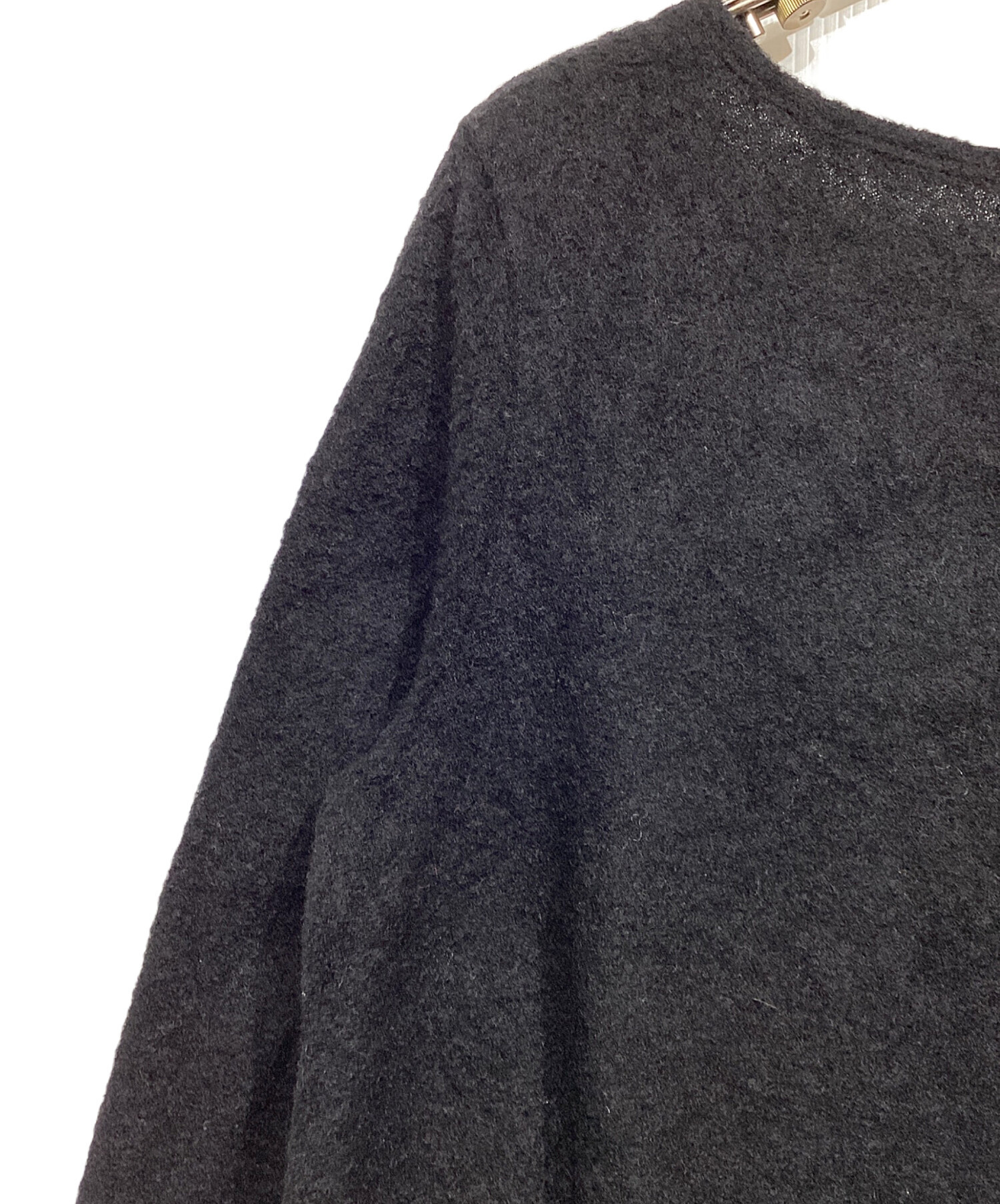 中古・古着通販】LIMI feu (リミフゥ) ウールワンピース ブラック