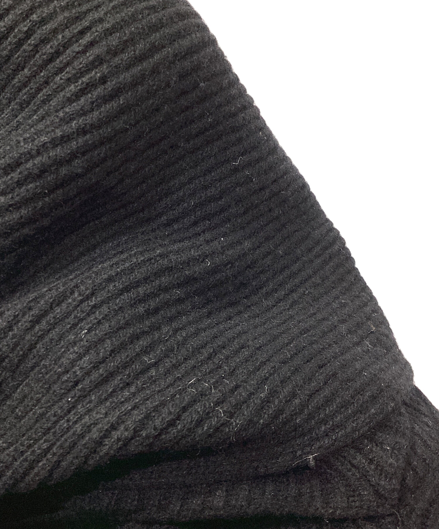 中古・古着通販】LIMI feu (リミフゥ) 2-WAY LAMBSWOOL SCARF ブラック