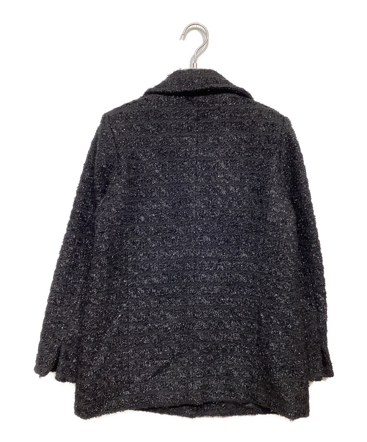 中古・古着通販】Estella.K (エステラケー) ビジューツイードコート 