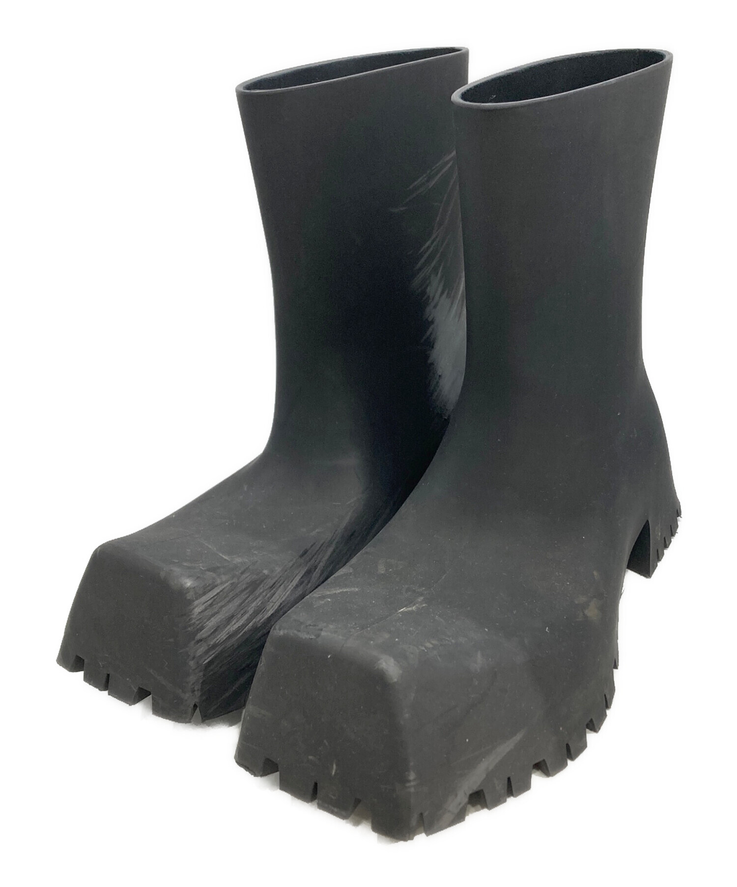 中古・古着通販】BALENCIAGA (バレンシアガ) TROOPER RUBBER BOOT 