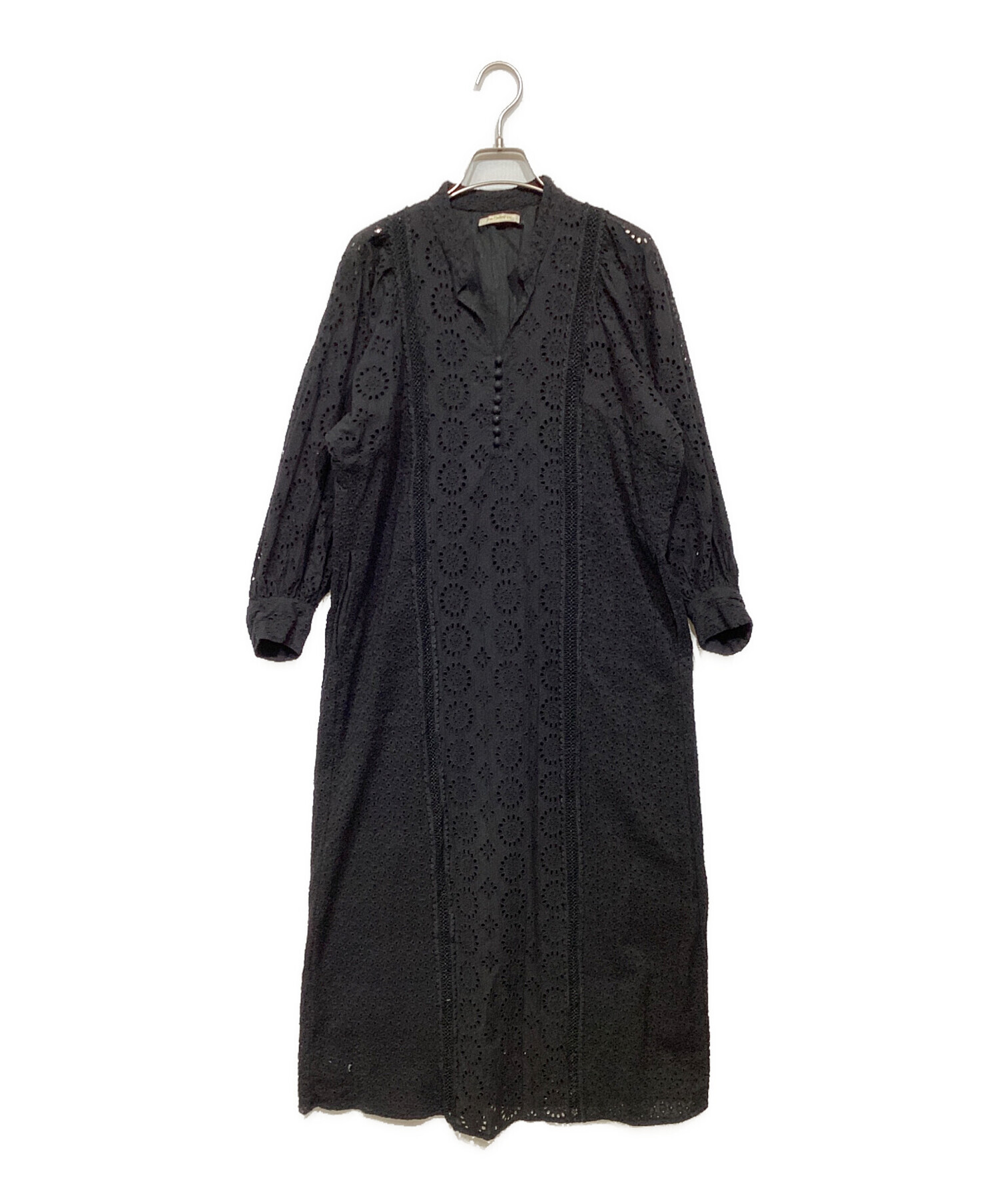 中古・古着通販】ne quittez pas (ヌキテパ) コットンレースワンピース 