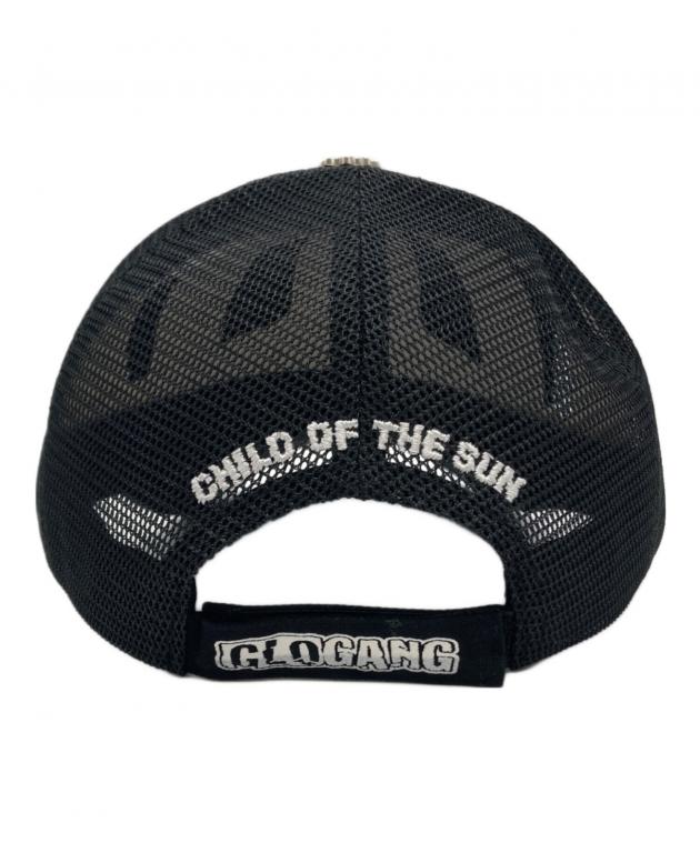 中古・古着通販】GLOGANG (グローギャング) メッシュキャップ ブラック