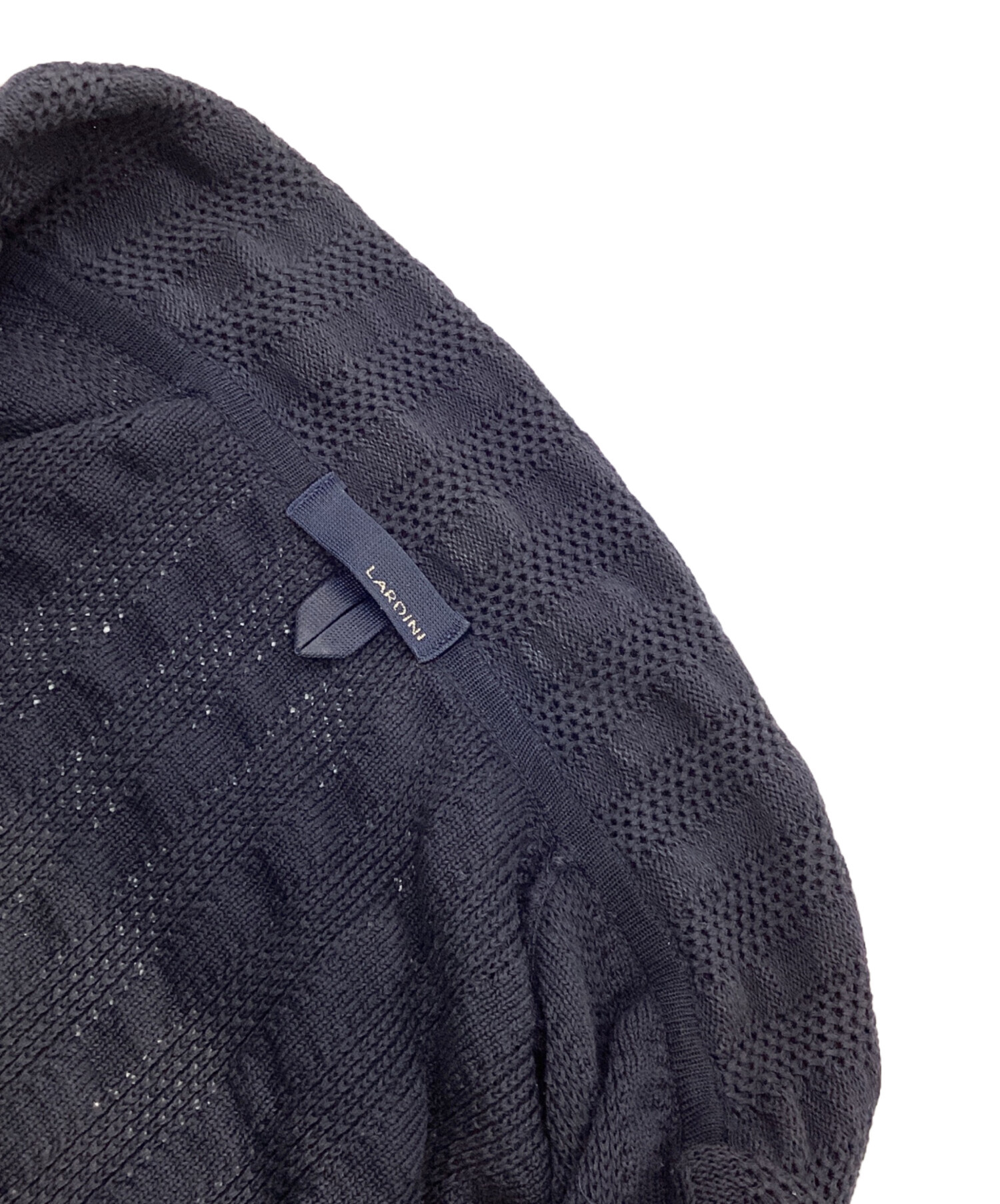 中古・古着通販】LARDINI (ラルディーニ) ニットテーラードジャケット 