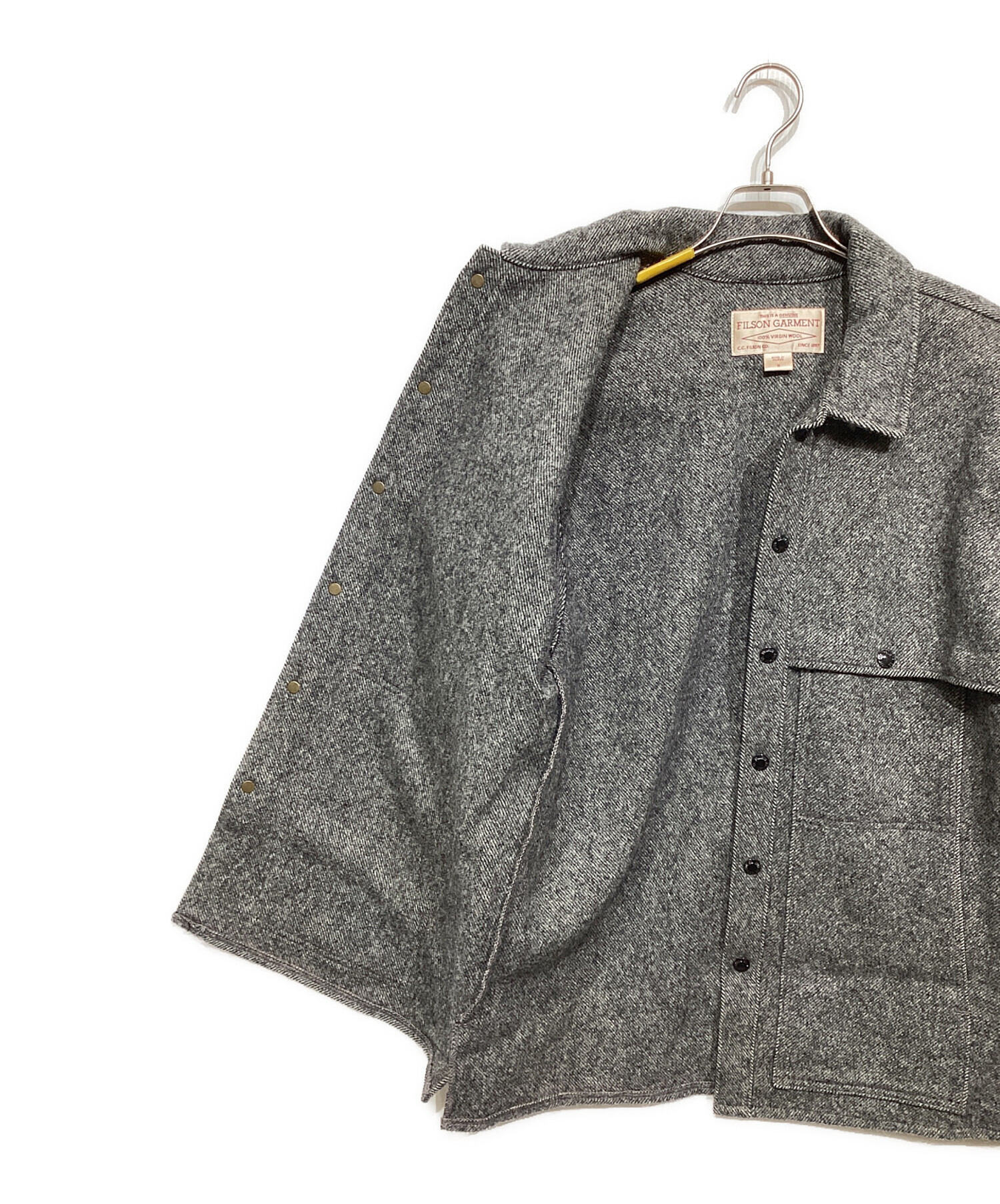 美中古品 FILSON フィルソン ダブルマッキーノクルーザージャケット 40 中古・古着通販】FILSON (フィルソン) ダブルマッキーノ クルーザー