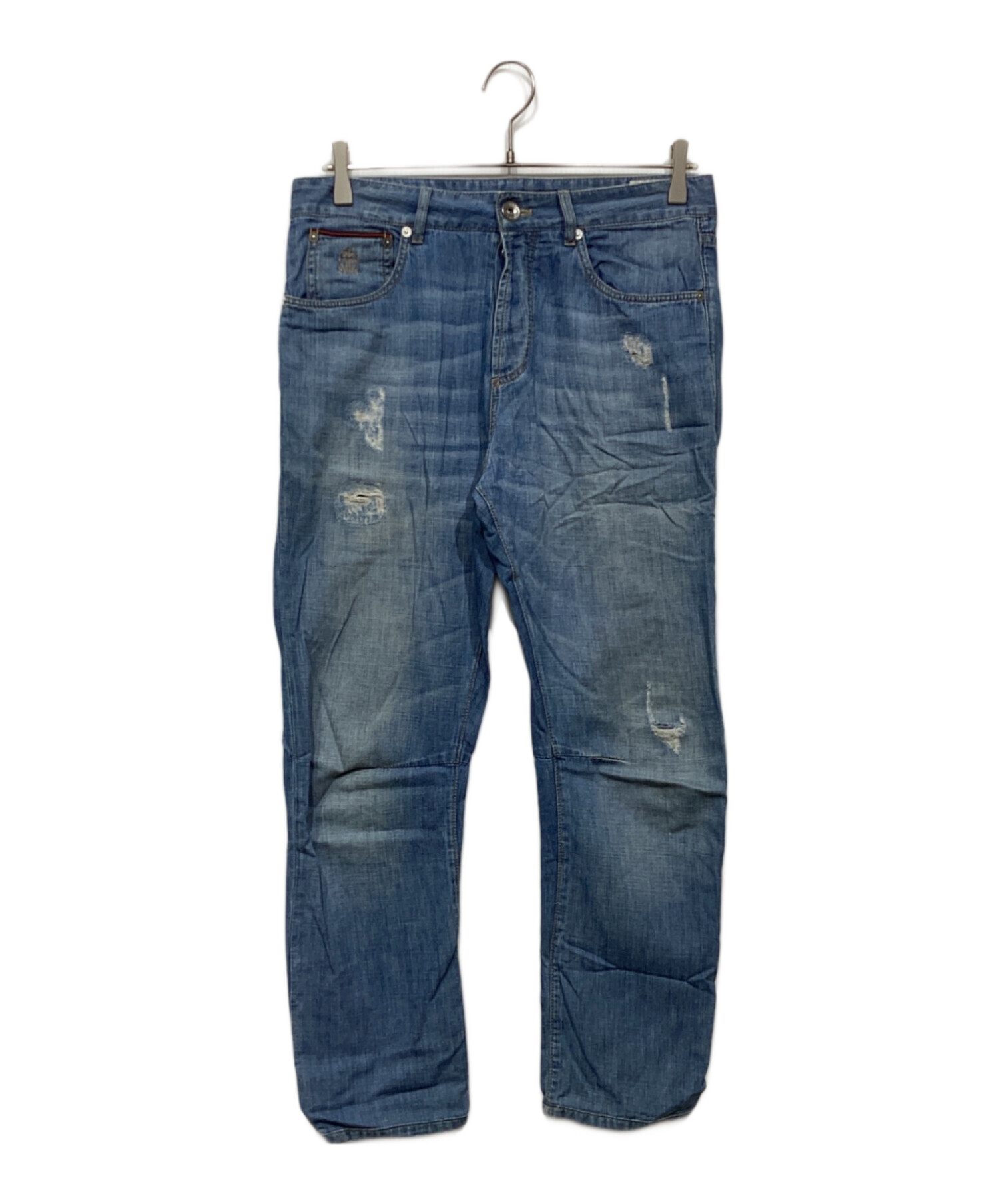 中古・古着通販】BRUNELLO CUCINELLI (ブルネロクチネリ) ダメージ加工