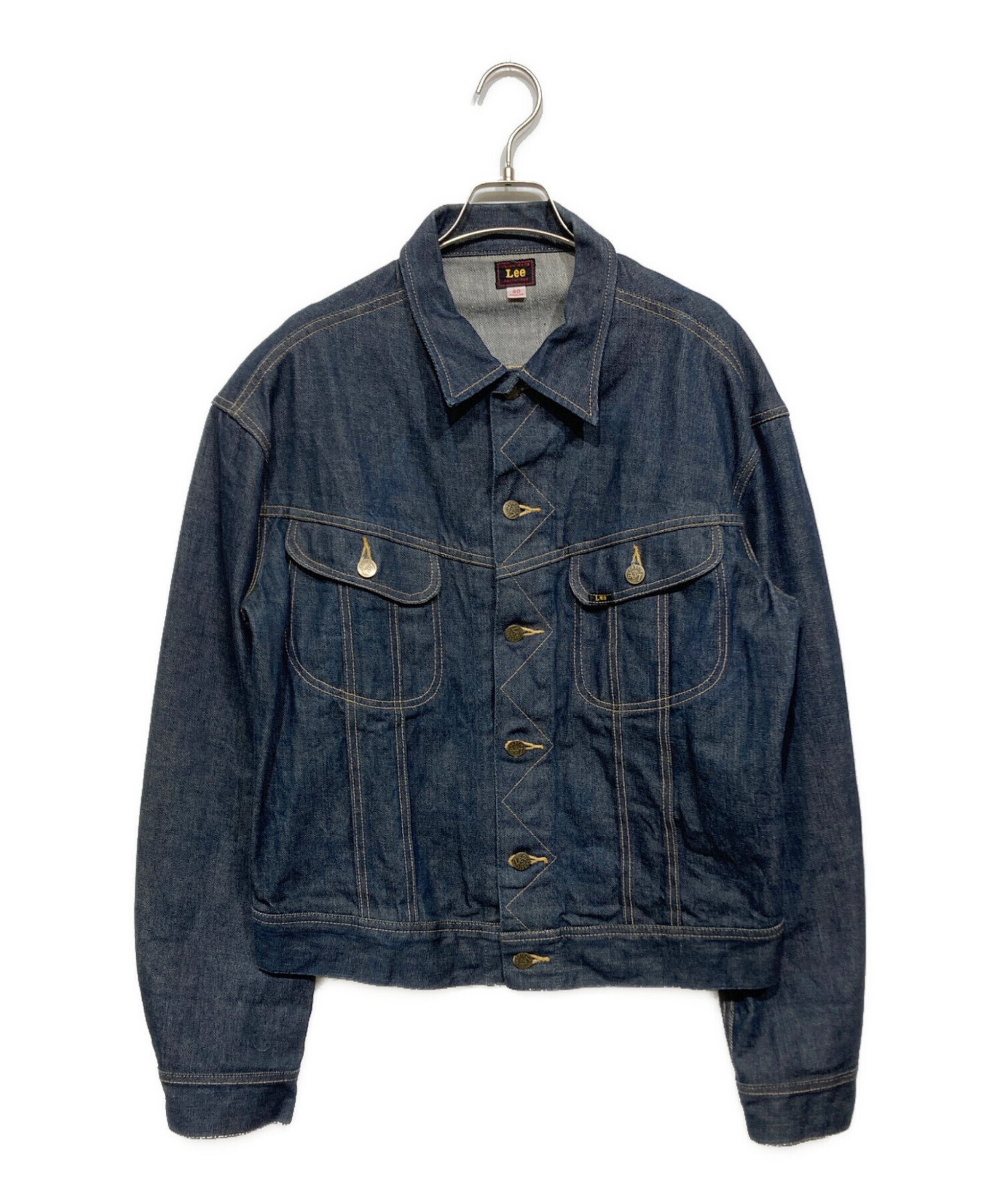 中古・古着通販】LEE (リー) デニムジャケット インディゴ サイズ:40
