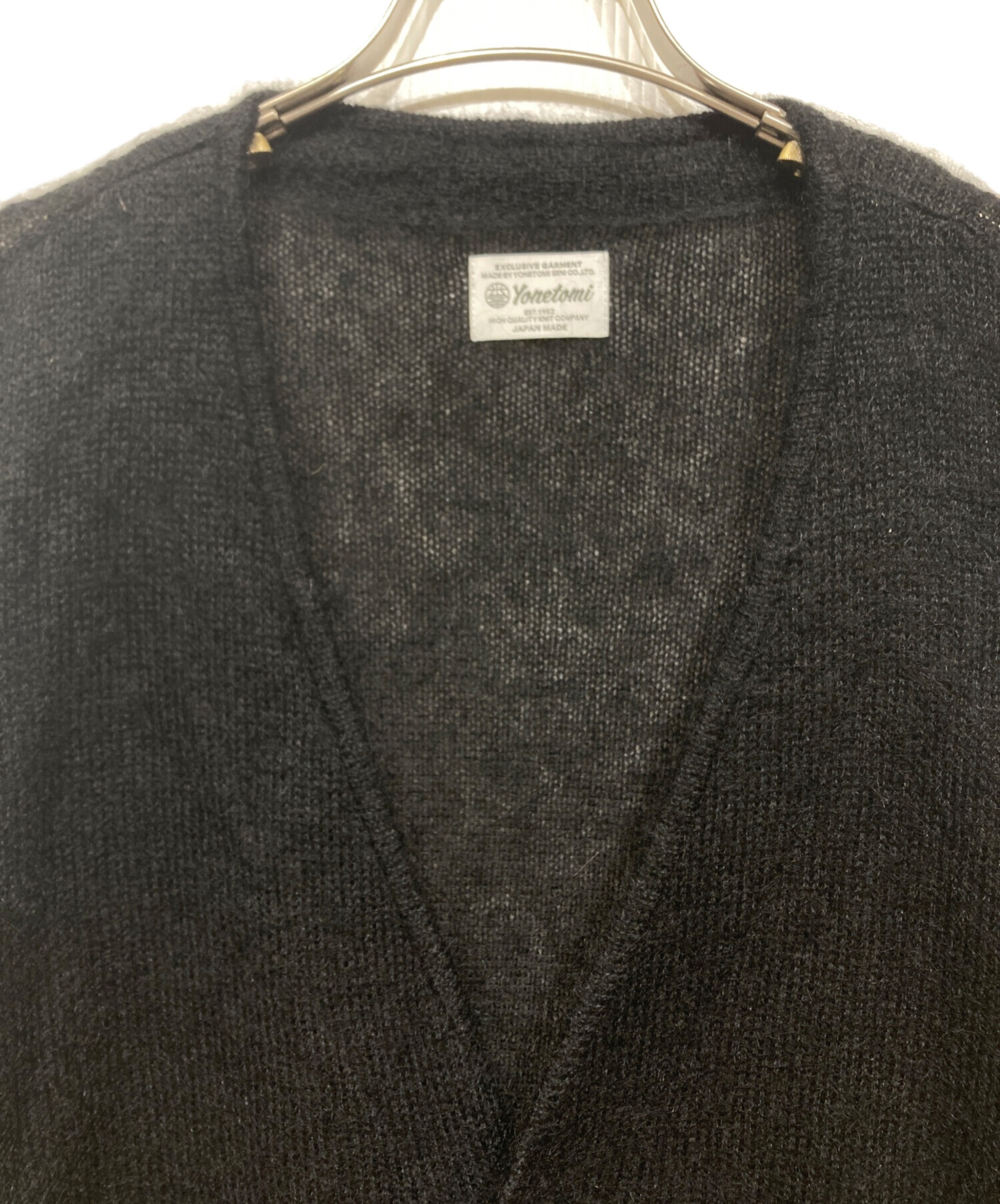 中古・古着通販】Yonetomi (ヨネトミ) SHAGGY MOHAIR CARDIGAN