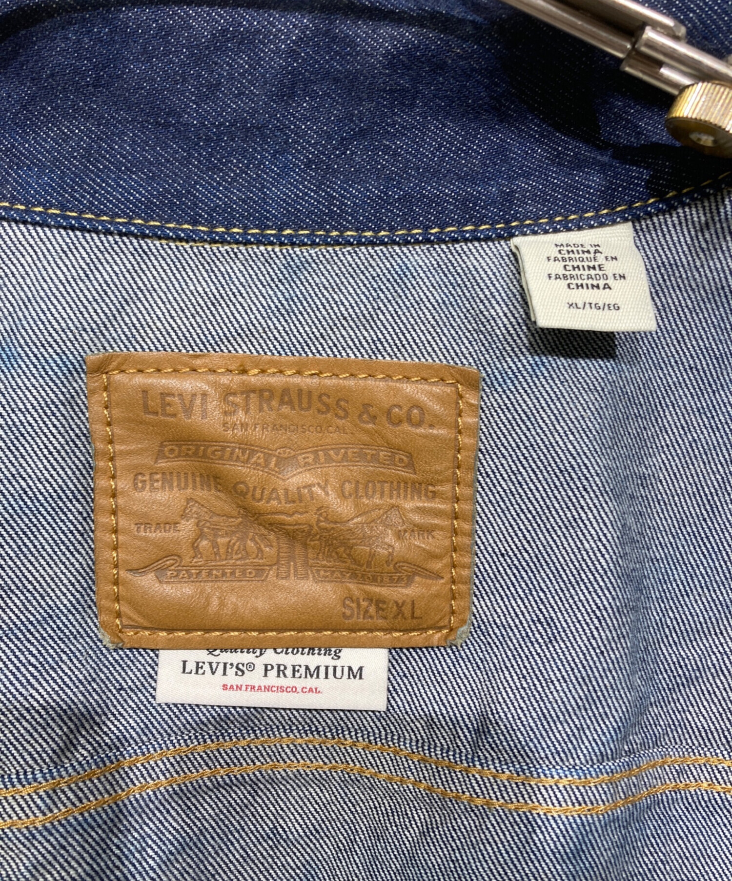 Levi's 3rdタイプ　ジャーナルスタンダード別注　新品 Mサイズ LEVI'S(R) / リーバイス(R) 別注 TYPE III スエード トラッカー