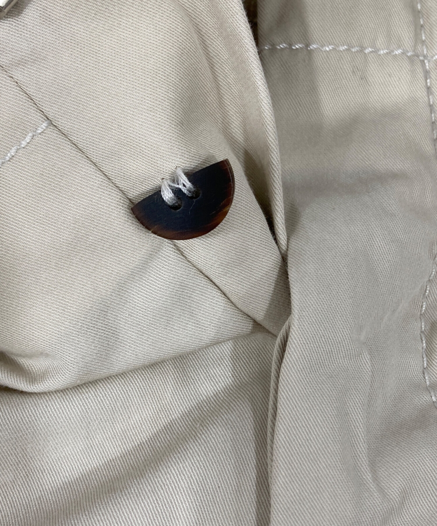 中古・古着通販】MIU MIU (ミュウミュウ) 裾ジップベルテッドパンツ 