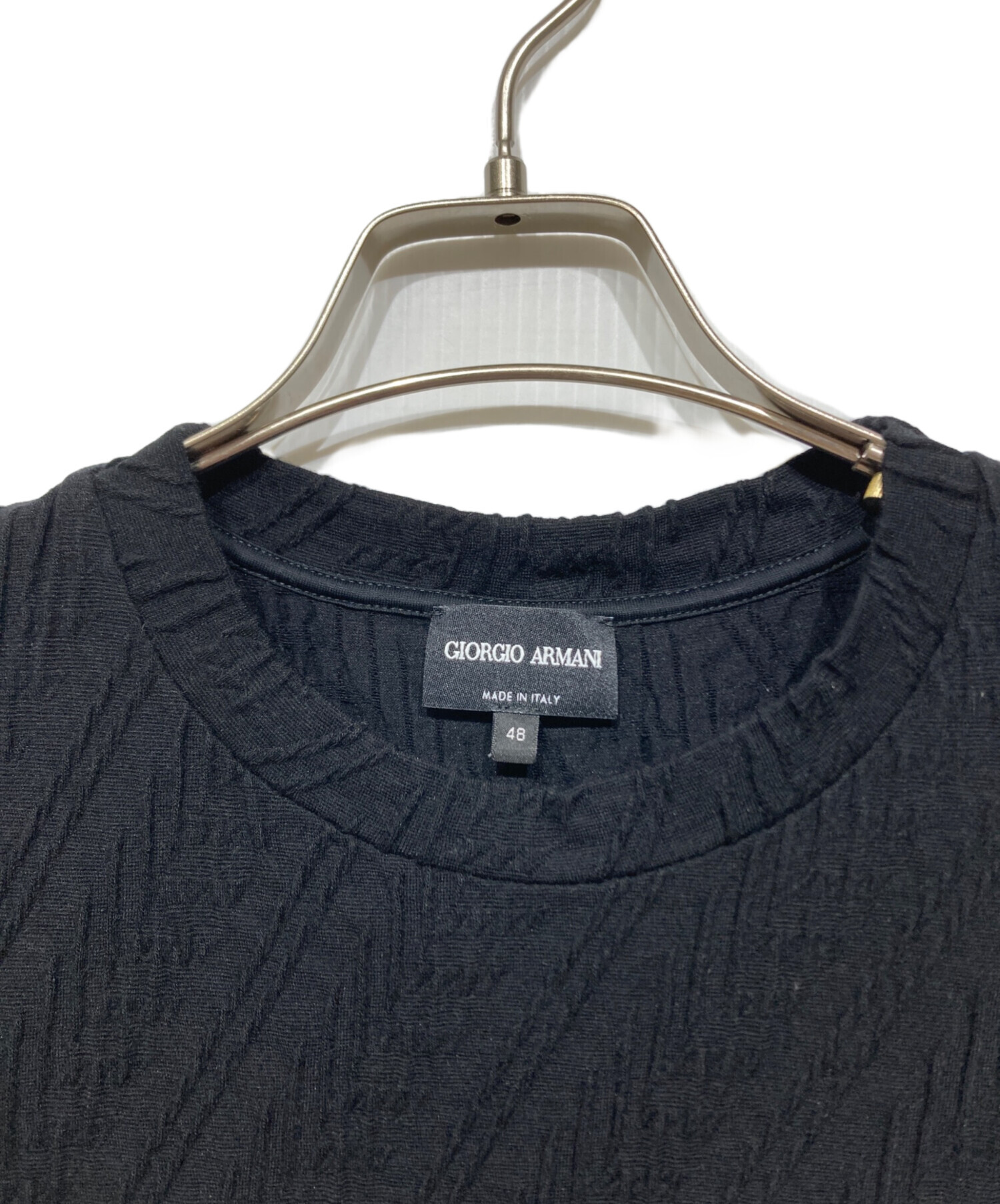 中古・古着通販】GIORGIO ARMANI (ジョルジョアルマーニ) 編み柄 