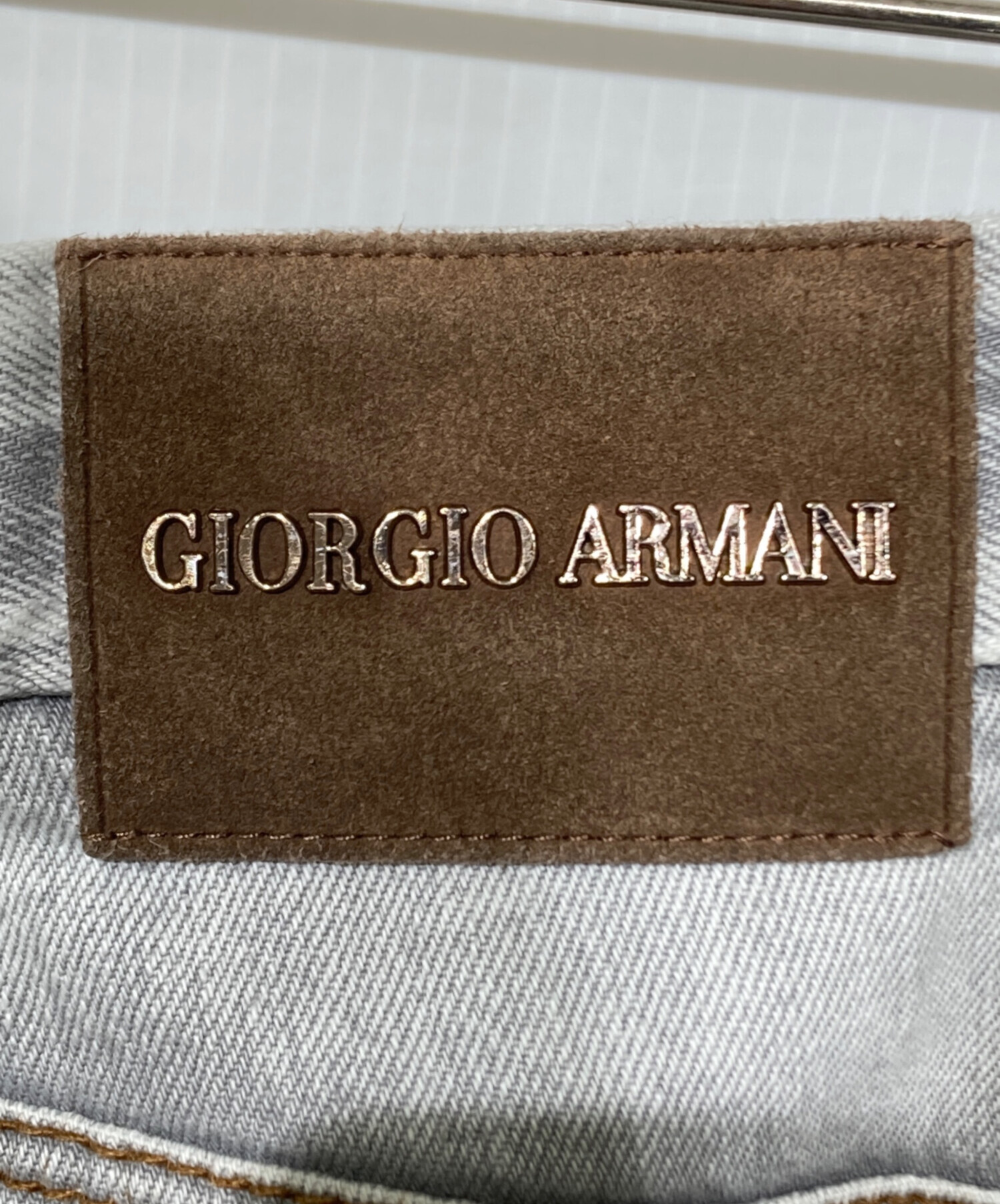 中古・古着通販】GIORGIO ARMANI (ジョルジョアルマーニ) ロゴ刺繍