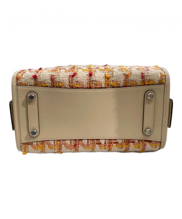 中古・古着通販】COACH (コーチ) ローグ 25・ツイード バッグ ベージュ 