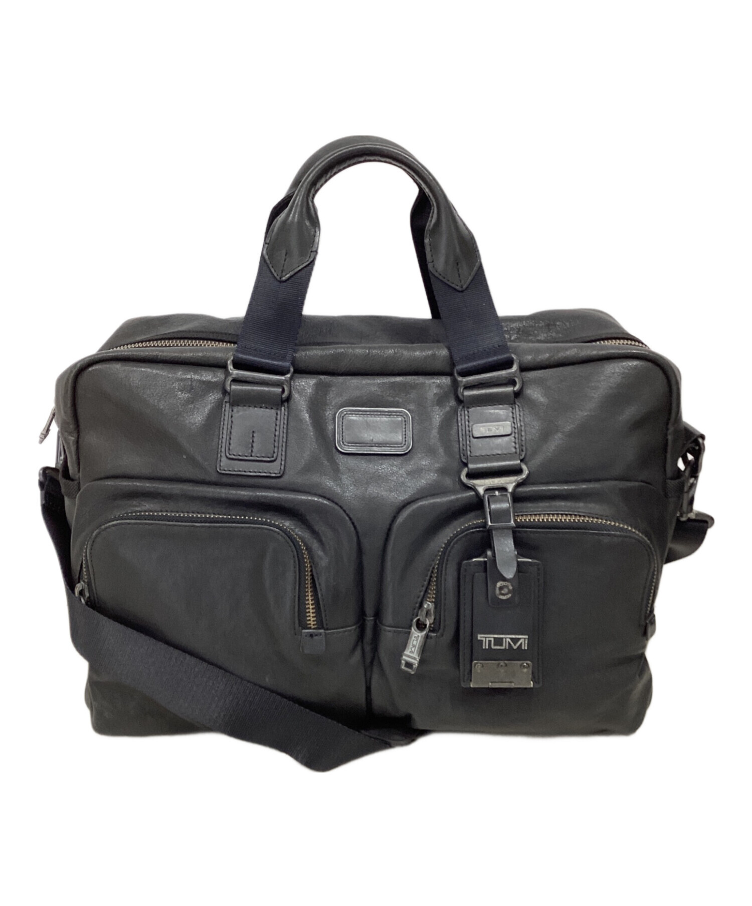 中古・古着通販】TUMI (トゥミ) ブラボー オールレザー 2WAYバッグ 