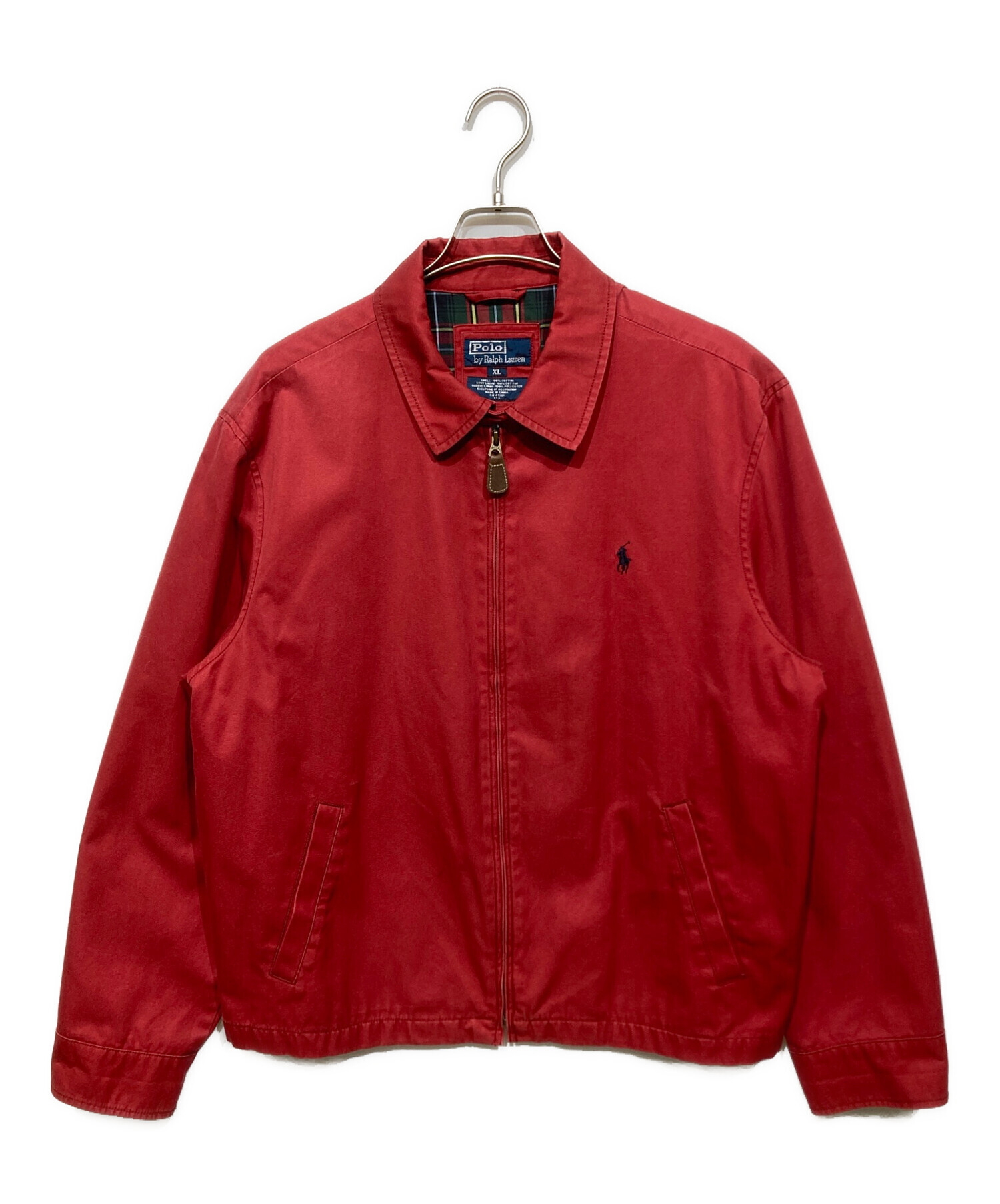 【年末セール】POLO RALPH LAUREN スイングトップ レッド 中古・古着通販】POLO RALPH LAUREN (ポロ・ラルフローレン) スイング
