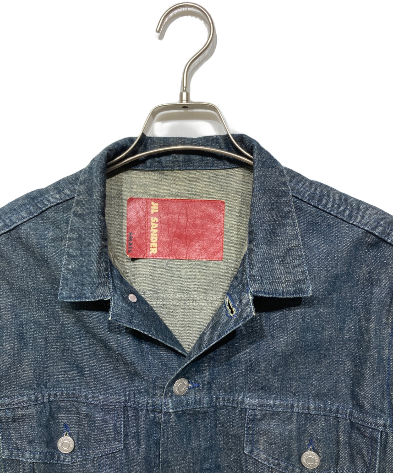 中古・古着通販】JIL SANDER (ジルサンダー) デニムジャケット 中古・古着通販】JIL SANDER (ジルサンダー) デニムジャケット