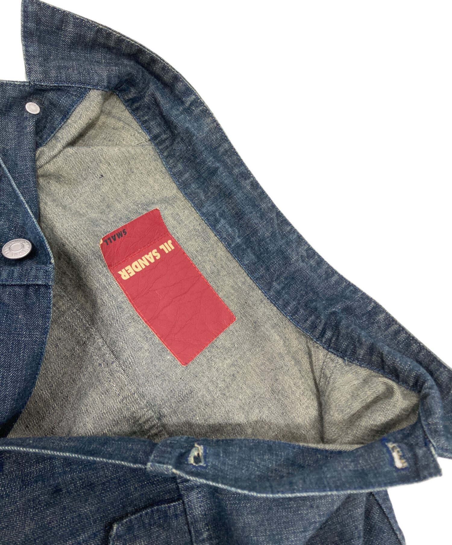 中古・古着通販】JIL SANDER (ジルサンダー) デニムジャケット 中古・古着通販】JIL SANDER (ジルサンダー) デニムジャケット