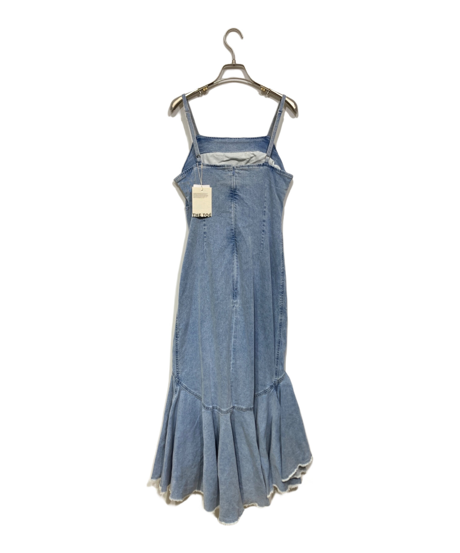 中古・古着通販】THE TOE (ザ・トゥー) Libyan Denim Onepiece 中古・古着通販】THE TOE (ザ・トゥー) Libyan Denim Onepiece