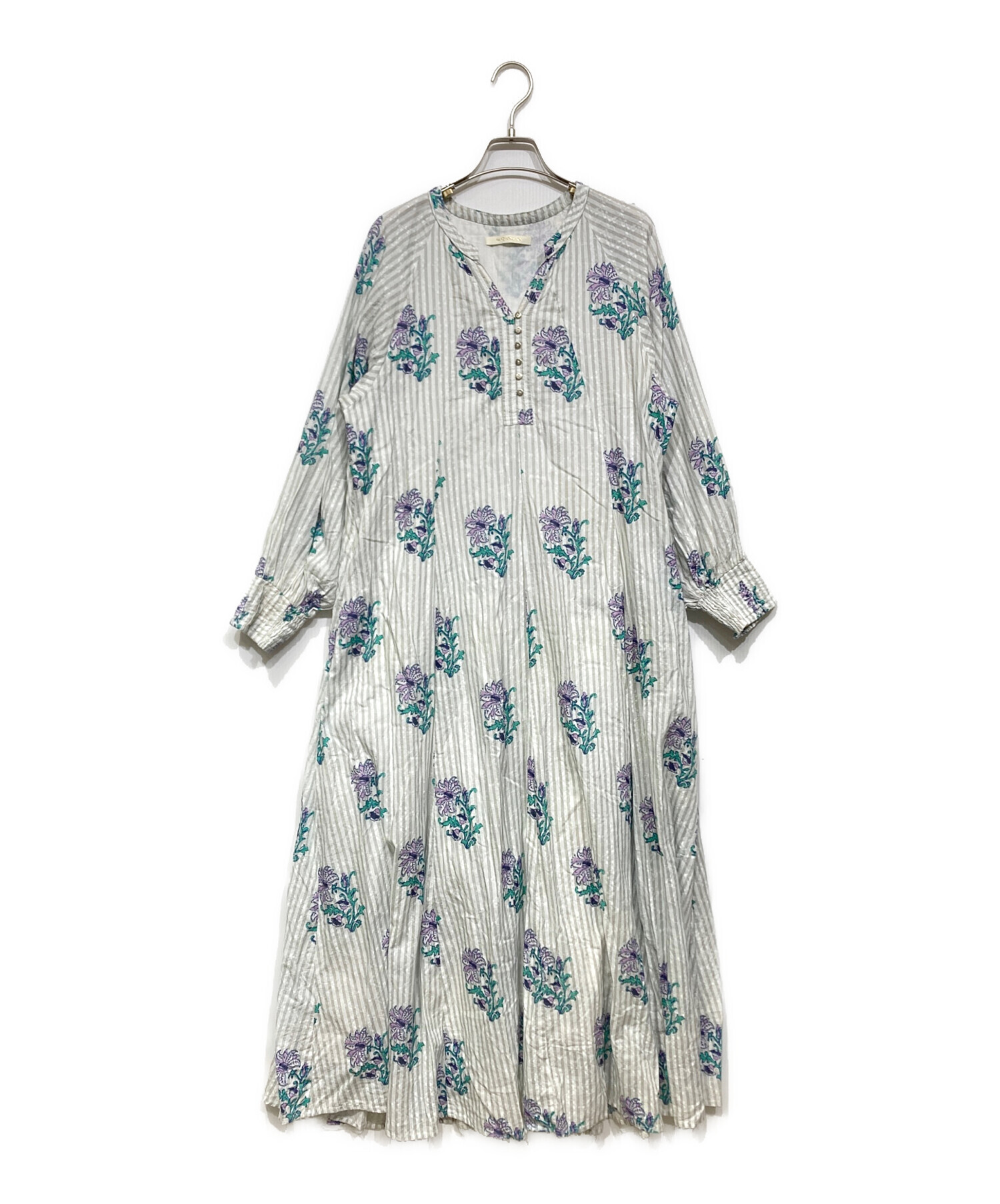 中古・古着通販】ne quittez pas (ヌキテパ) Cotton Jacquard Lily