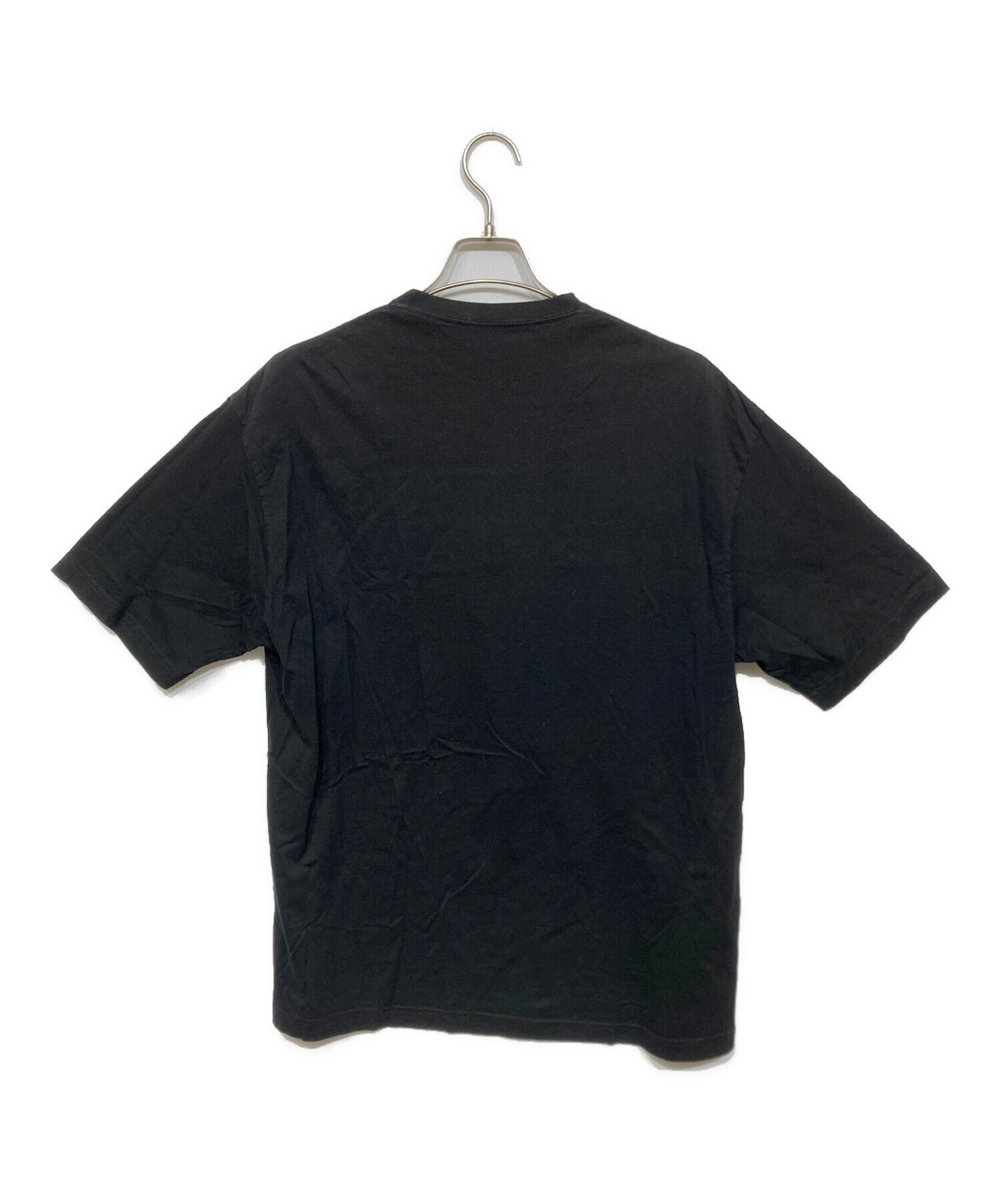 BALENCIAGA Tシャツ ブラック　xs 中古・古着通販】BALENCIAGA (バレンシアガ) ロゴプリントTシャツ
