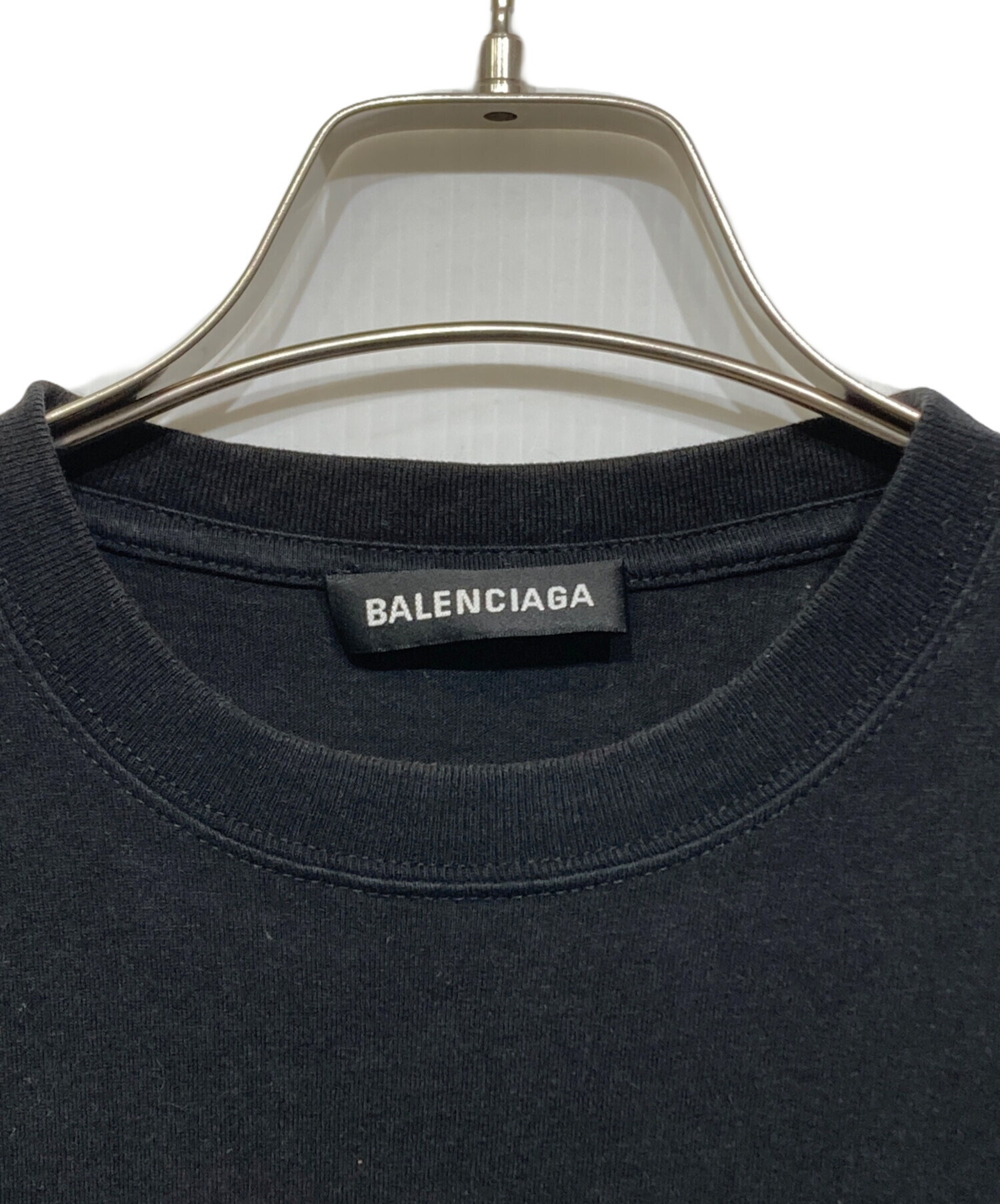 中古・古着通販】BALENCIAGA (バレンシアガ) ロゴプリントTシャツ