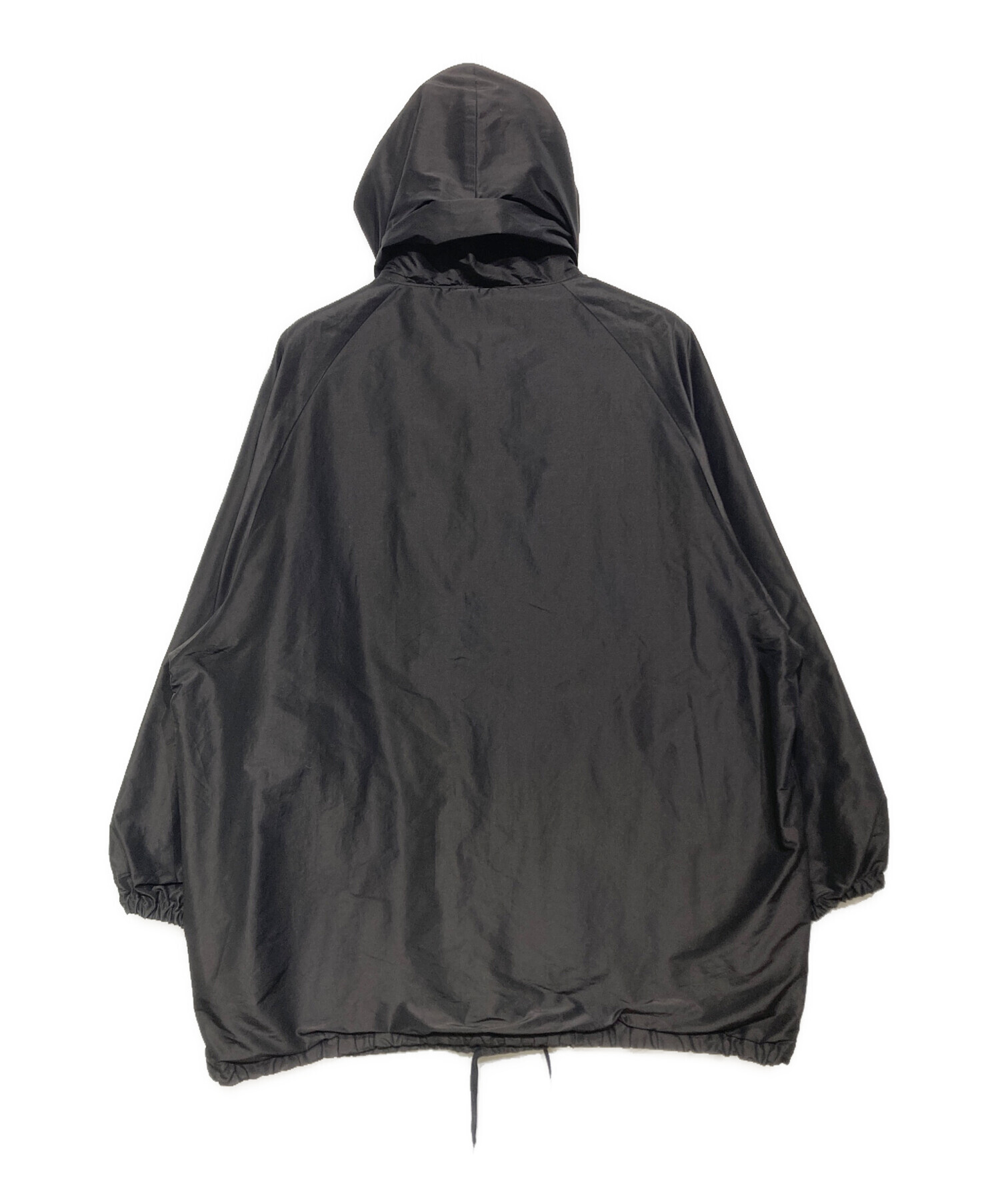 中古・古着通販】COMOLI (コモリ) コットンシルク フーデッドコート
