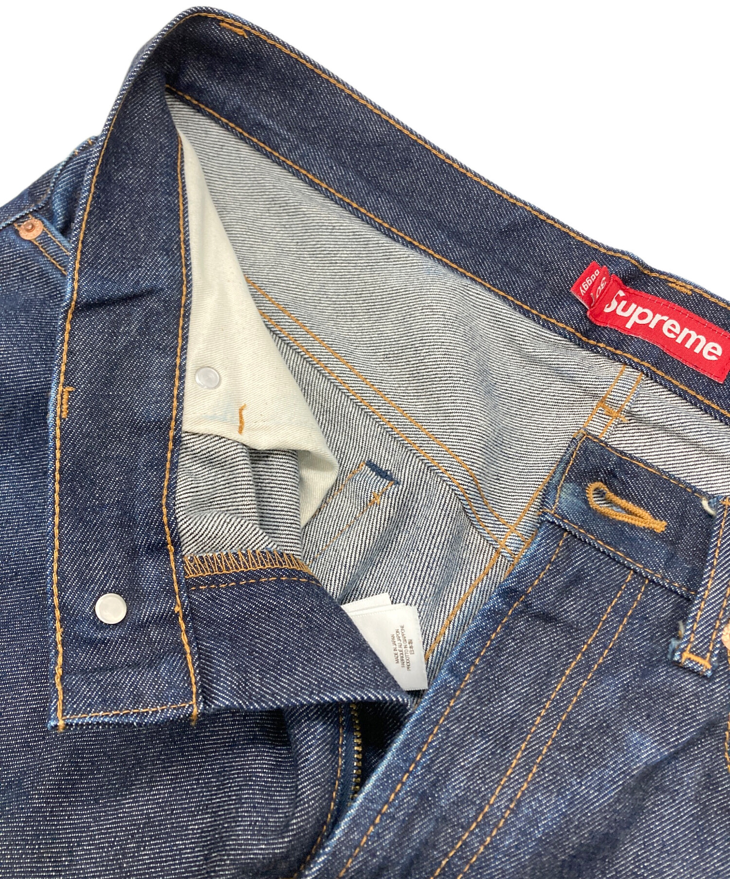 中古・古着通販】SUPREME (シュプリーム) バギージーンズ インディゴ