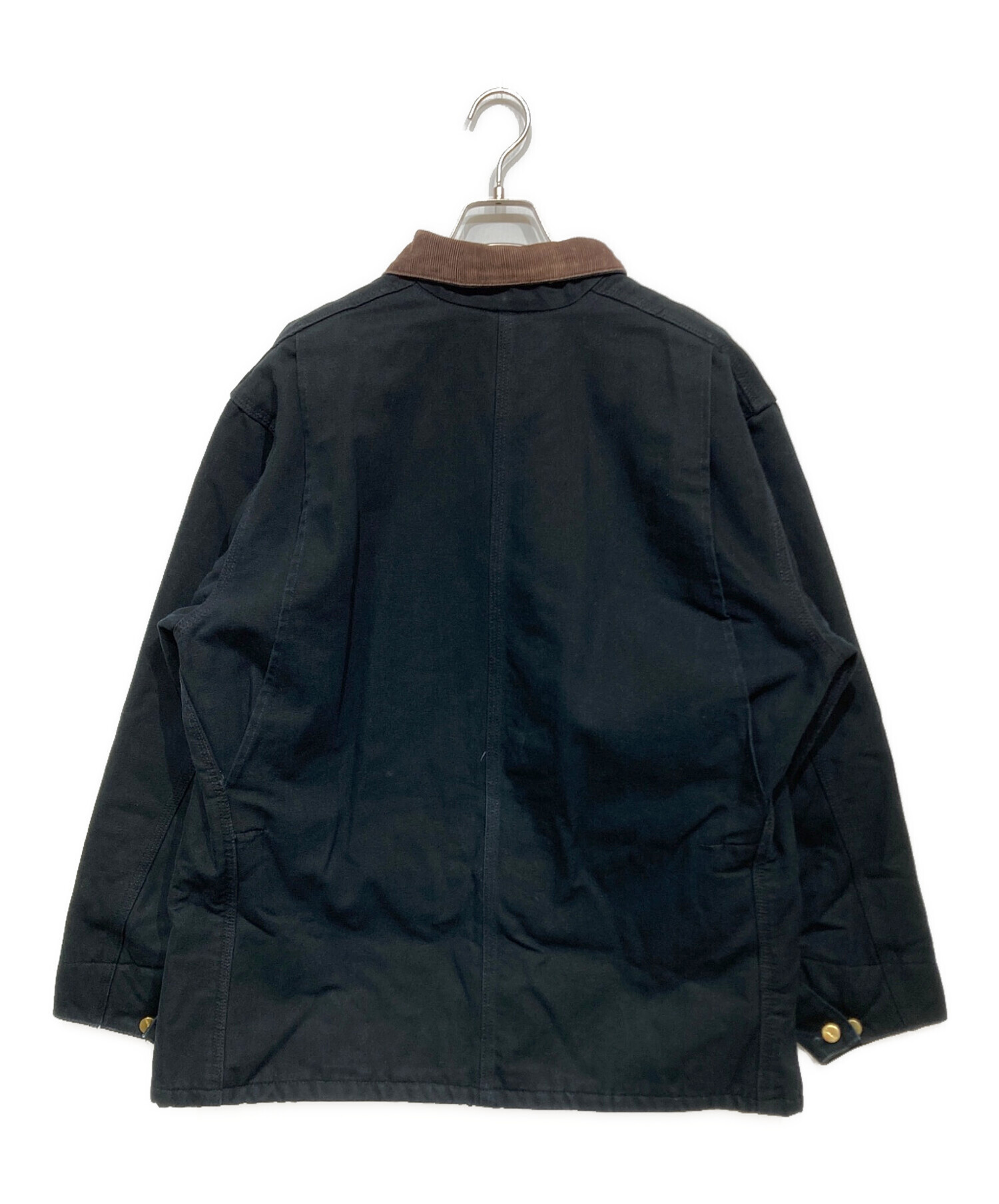 中古・古着通販】CarHartt (カーハート) ダックチョアコート ブラック