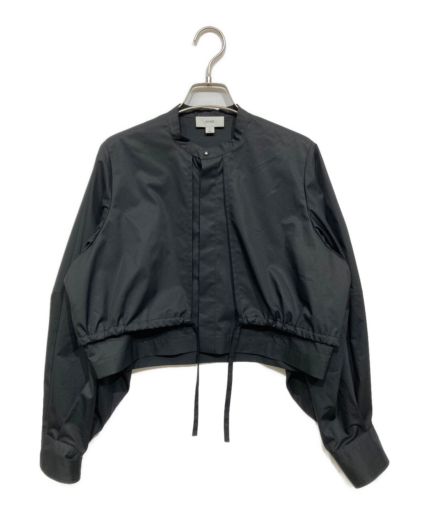 HYKE ハイク ブラウス S 黒 【古着】【中古】【送料無料】 HYKE - HYKE(ハイク) 長袖シャツブラウス サイズ1 S レディース - 黒