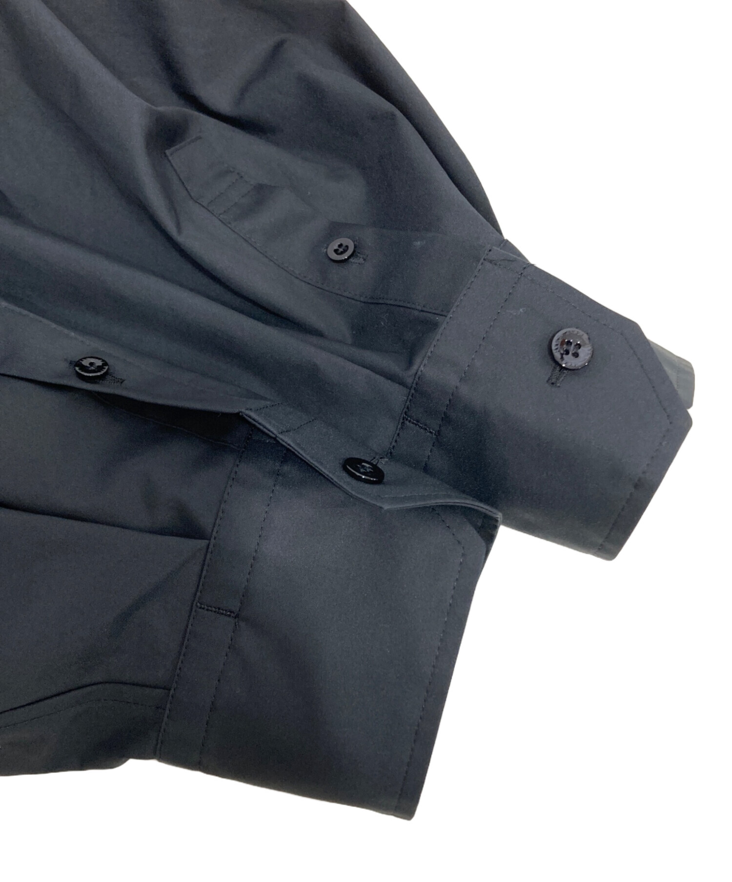 HYKE ハイク ブラウス S 黒 【古着】【中古】【送料無料】 HYKE - HYKE(ハイク) 長袖シャツブラウス サイズ1 S レディース - 黒
