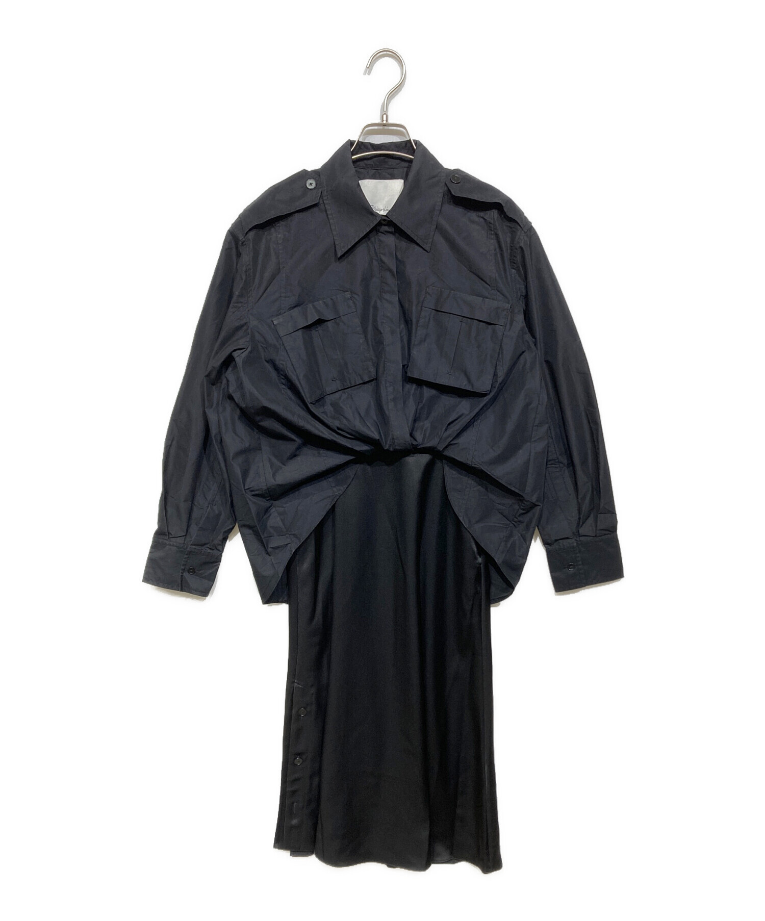 3.1 Phillip Lim カジュアルシャツ XS 黒 【古着】【中古】【送料無料】 3.1 Phillip Lim（スリーワンフィリップリム）の古着・中古通販