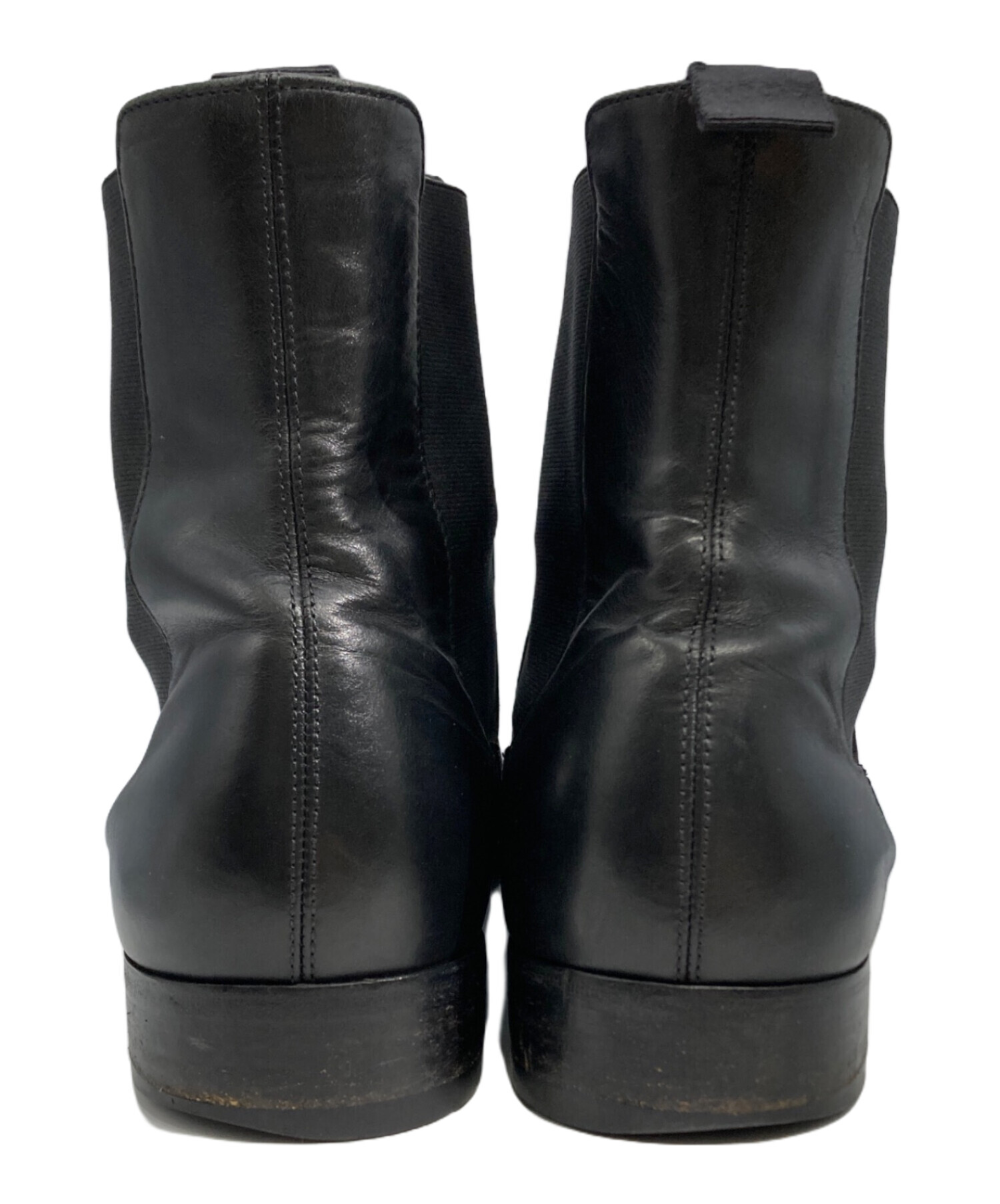 L*a様 Salvatore Ferragamo ブラックヒールブーツ 37.5 中古・古着通販】Salvatore Ferragamo (サルヴァトーレ フェラガモ