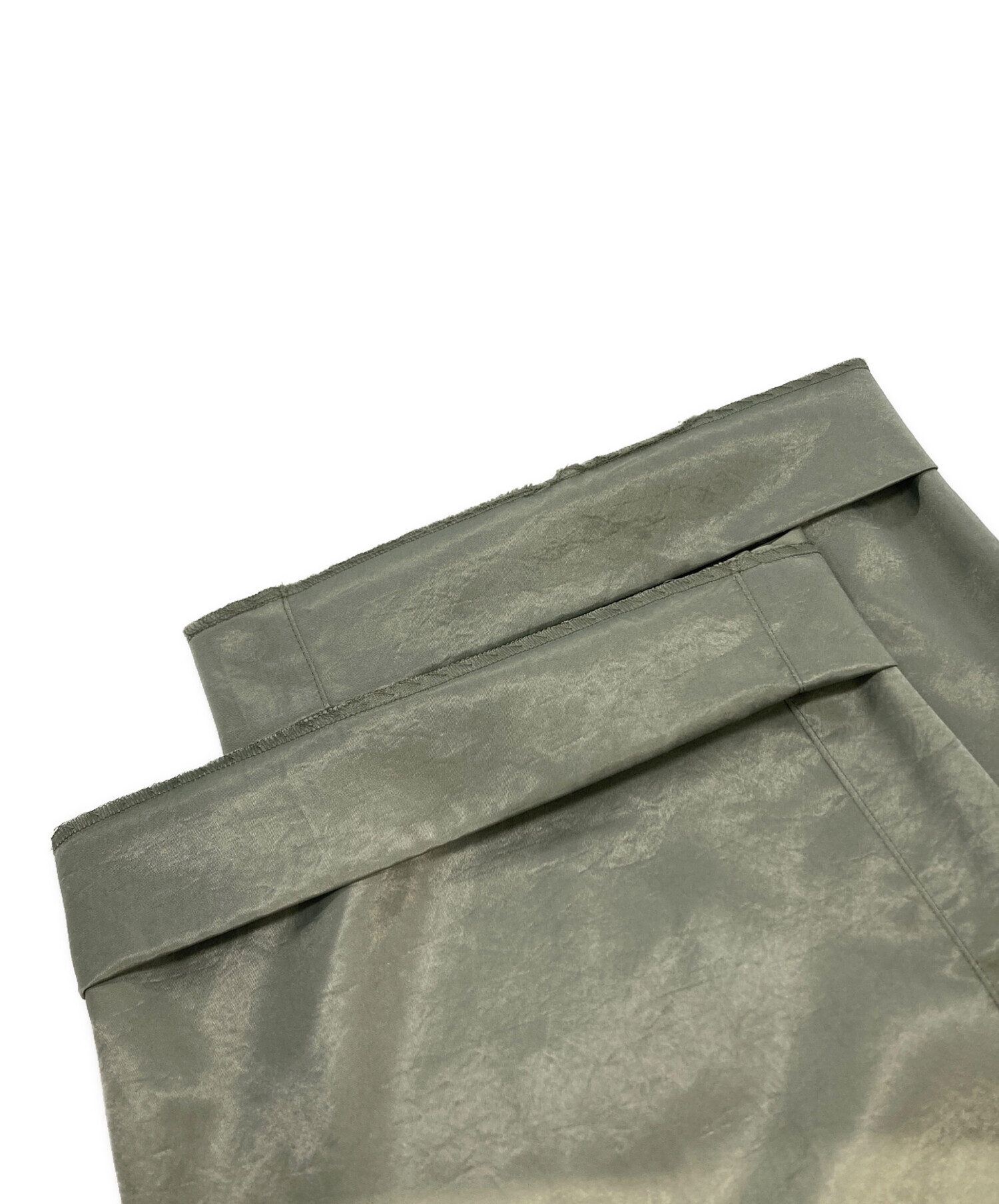 中古・古着通販】08sircus (ゼロエイトサーカス) Satin belted cargo