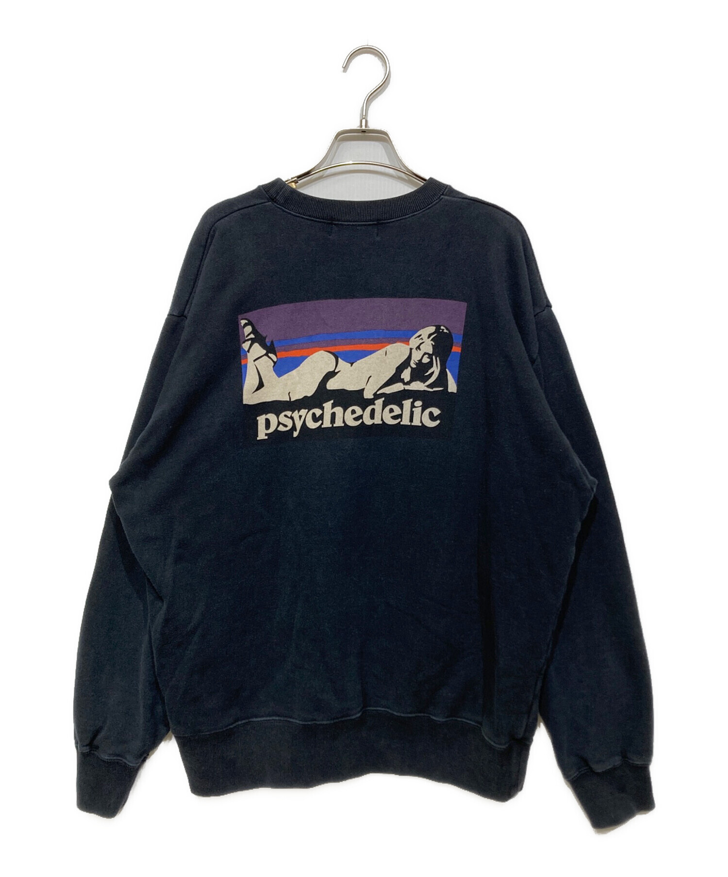 ビンテージ ヒステリックグラマー スウェットパーカ ネイビーツートーン ロゴ古着 中古・古着通販】Hysteric Glamour (ヒステリックグラマー) HEAVY