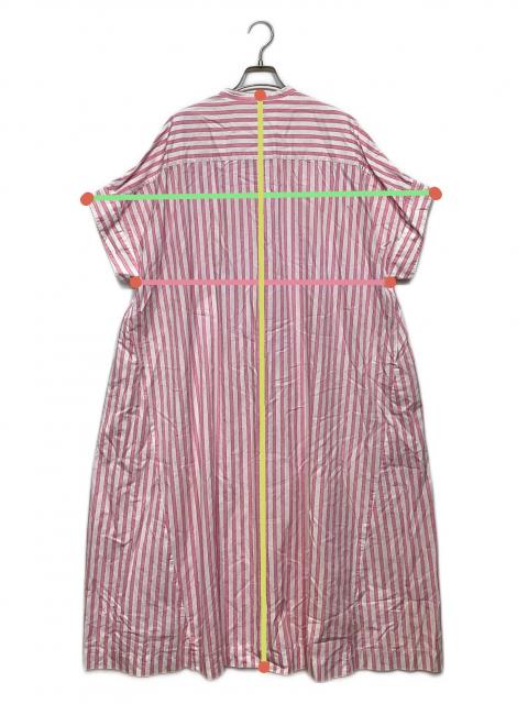 中古・古着通販】ne quittez pas (ヌキテパ) Poplin Stripe Big Shirts