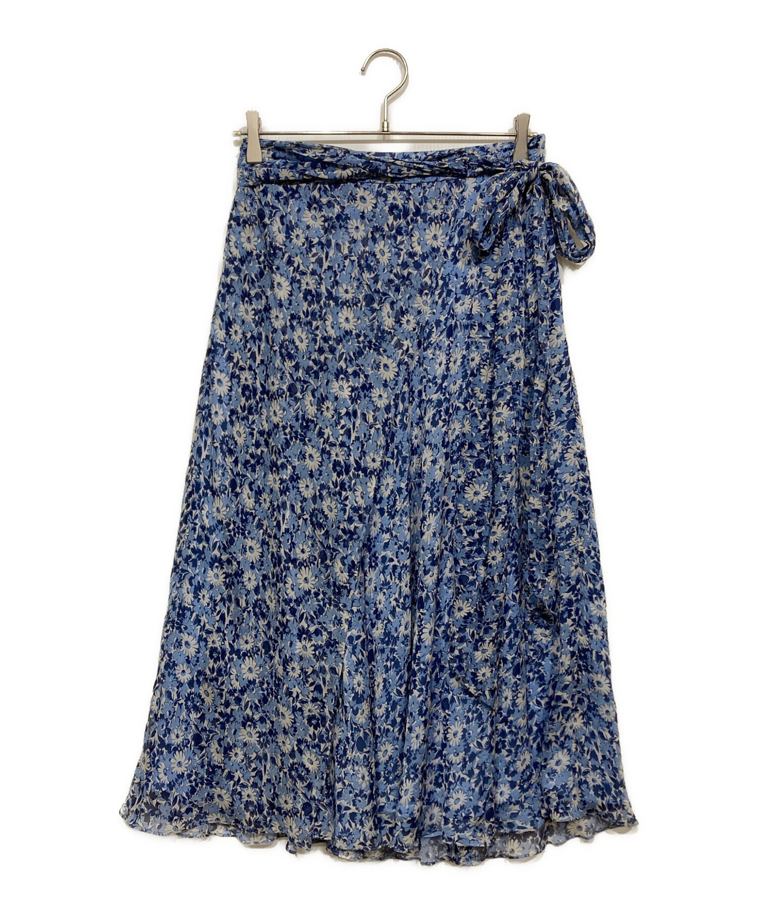 LAUREN RALPH LAUREN 花柄 フレアスカート 新品 中古・古着通販】POLO RALPH LAUREN (ポロ・ラルフローレン) シルク花