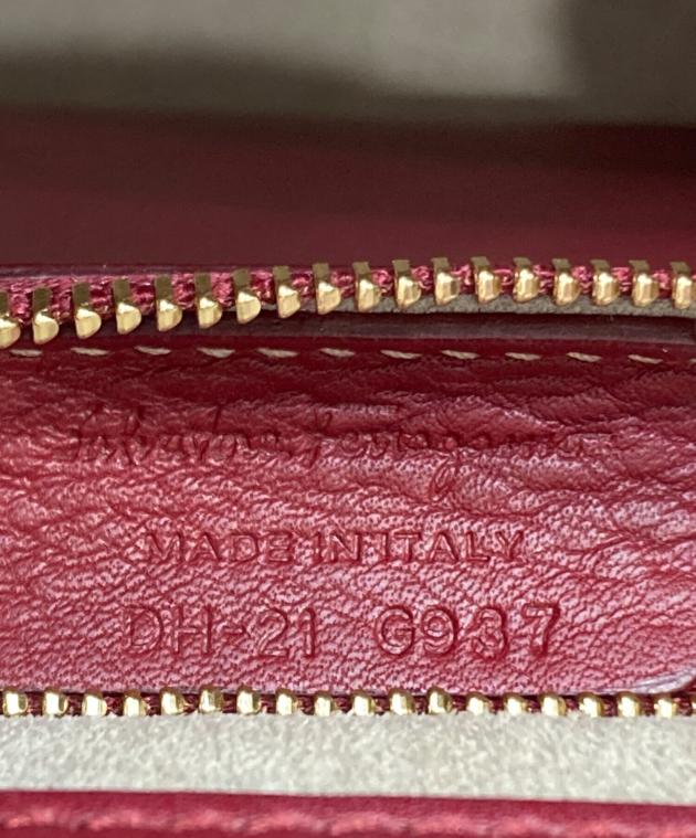 美品♡レア♡フェラガモ♡リザード♡3wayショルダーバッグ Salvatore Ferragamo ヴァラ型押リザードショルダー(ヴィンテージ